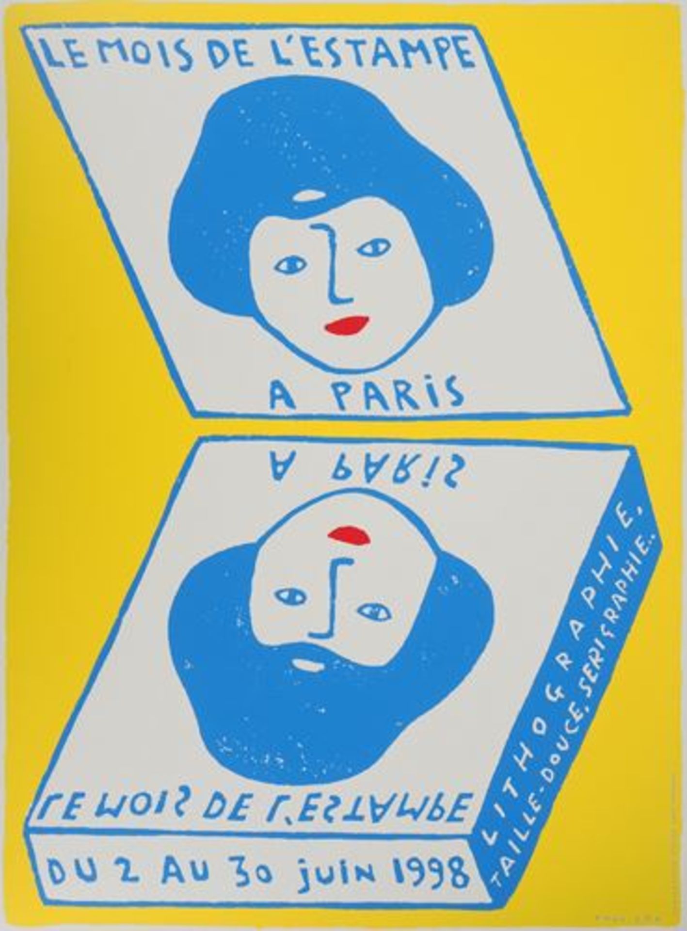 Paul COX Le mois de l'estampe, 1998 Sérigraphie originale Signée dans la [...]