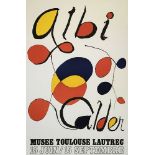 Alexander CALDER Abstract Composition Albi Offset poster, 1971 Printed signature On [...]