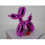 Jeff KOONS (after) Pink Balloon Dog Lacquered sculpture on resin Unsigned and [...]