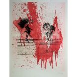 Dado (Miodrag Djuric said) Blood Festival Original etching (Etching and aquatint) on [...]