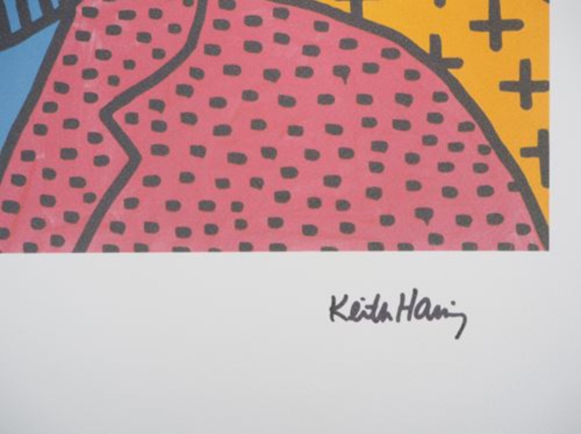 Keith HARING Hypnosis Screenprint on Vellum Signed in the plate Bears the dry stamp [...] - Bild 6 aus 6