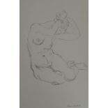 Henri Matisse (after) Nude Lithograph, signed in print 40 x 26 cm Sucession [...]