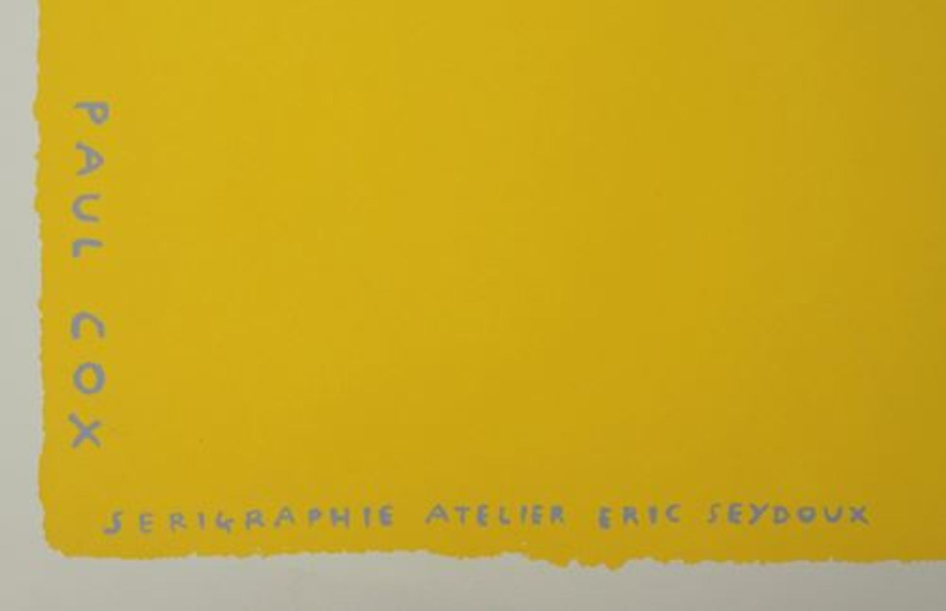 Paul COX Le mois de l'estampe, 1998 Sérigraphie originale Signée dans la [...] - Bild 5 aus 7