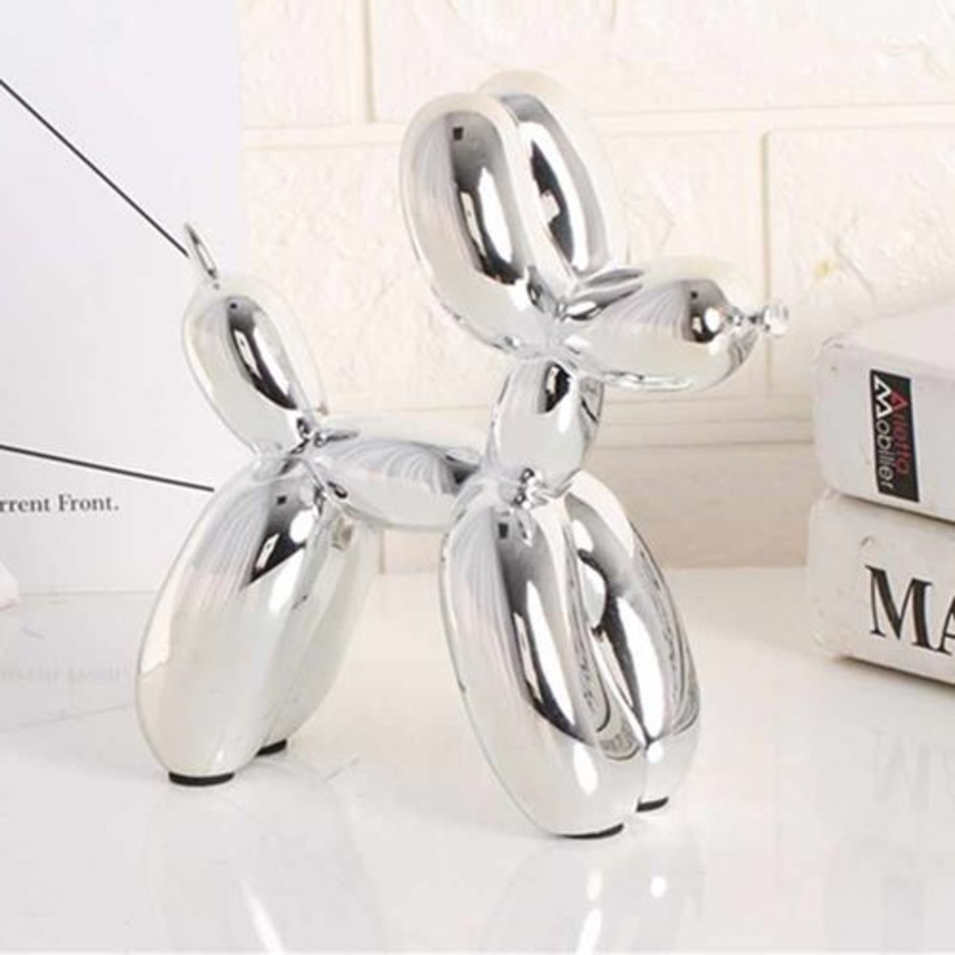 Jeff KOONS (After), "Balloon Dog" (Silver), sculpture An edition of the famous [...] - Bild 3 aus 3