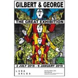 Gilbert &amp; George Hand Signed Poster from The Great Exhibition Luma [...]