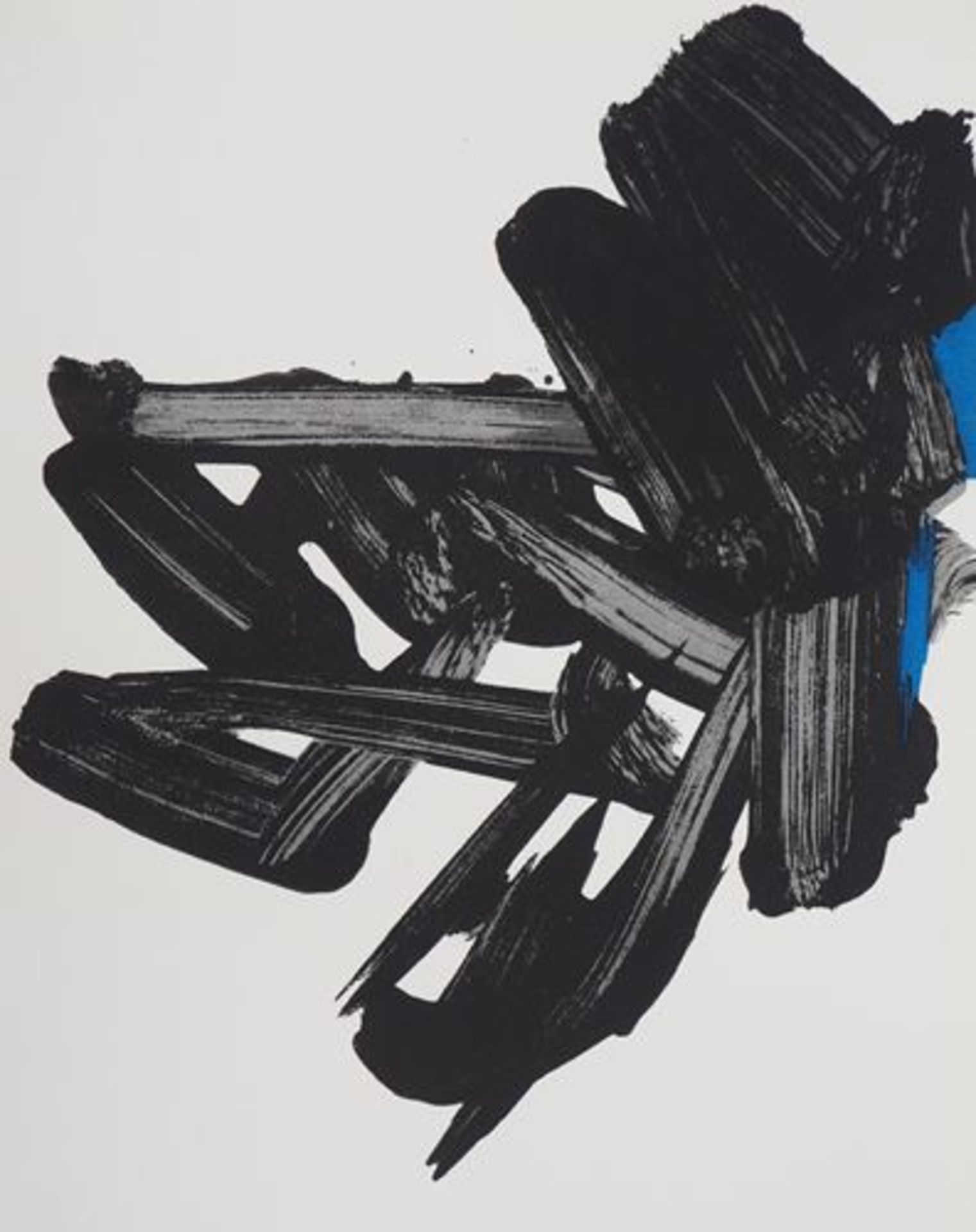 Pierre SOULAGES Lithograph #17 Original lithograph, 1964 on vellum 33 x 25 [...] - Bild 2 aus 7