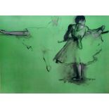 Edgar Degas (1834-1917) (after) Dancer Stencil, based after a pastel of the [...]