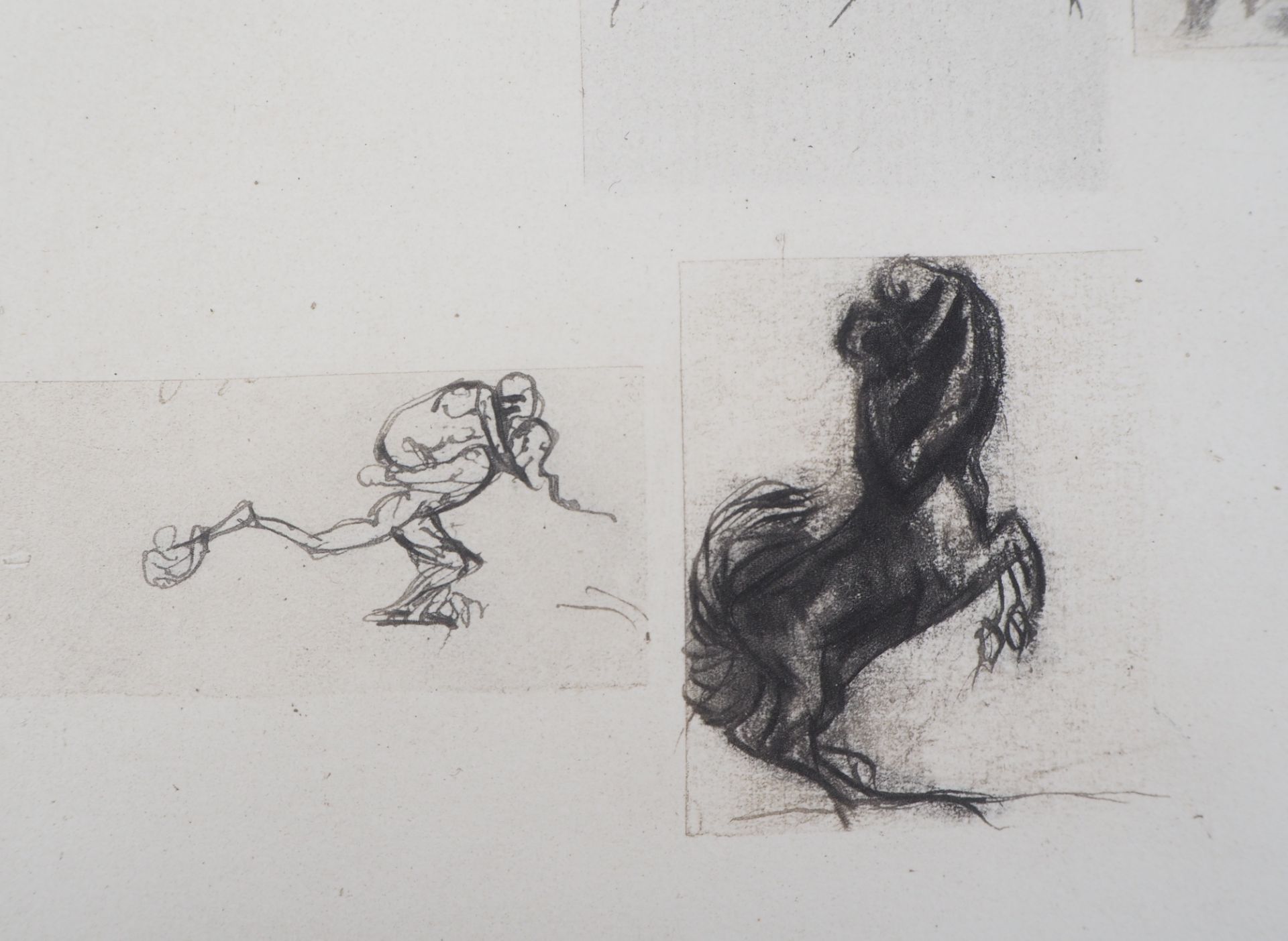 Auguste Rodin Four Studies, 1897 Engraving (rotogravure reprised in drypoint) and [...] - Bild 5 aus 6