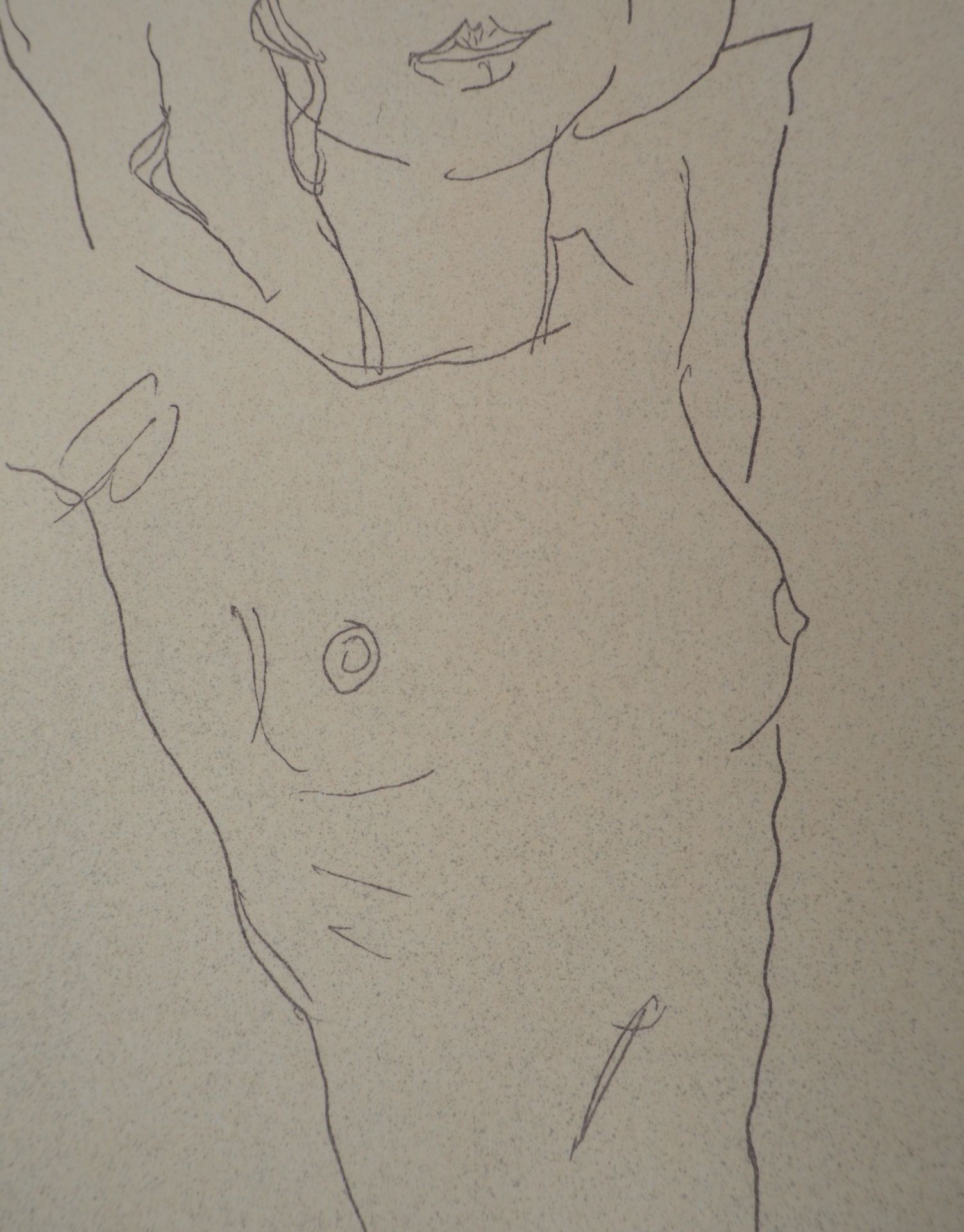 Egon SCHIELE (after) Female Nude Colored lithograph Signed in the plate On paper [...] - Bild 6 aus 7
