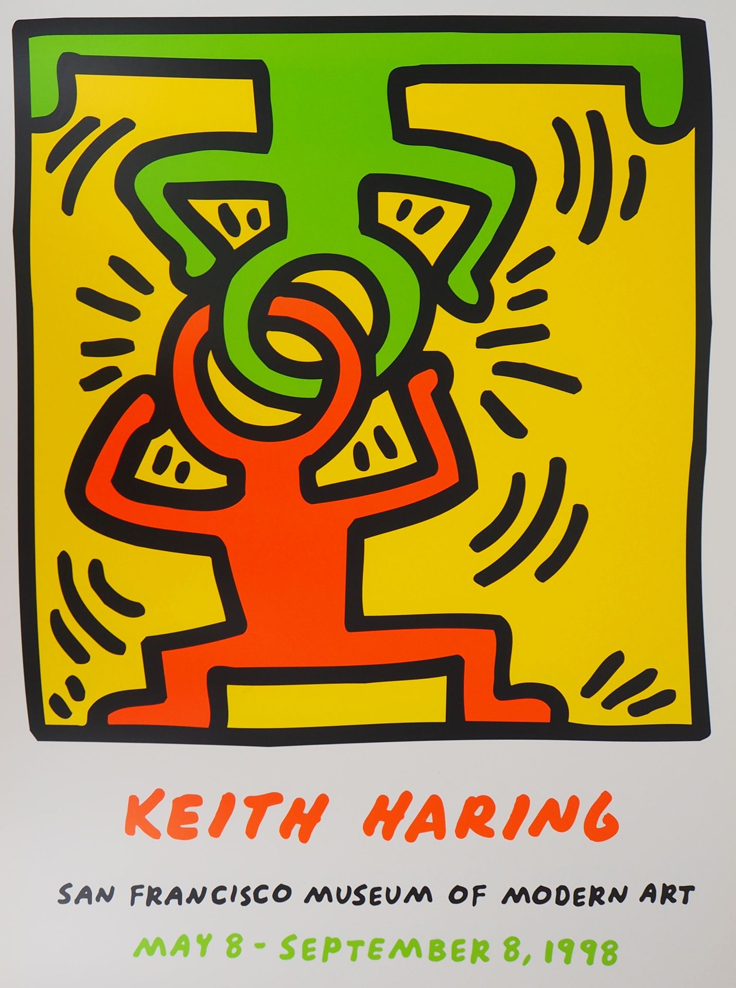 Keith HARING The attraction of opposites, 1998 Screenprint Signed in the plate On [...] - Bild 2 aus 5