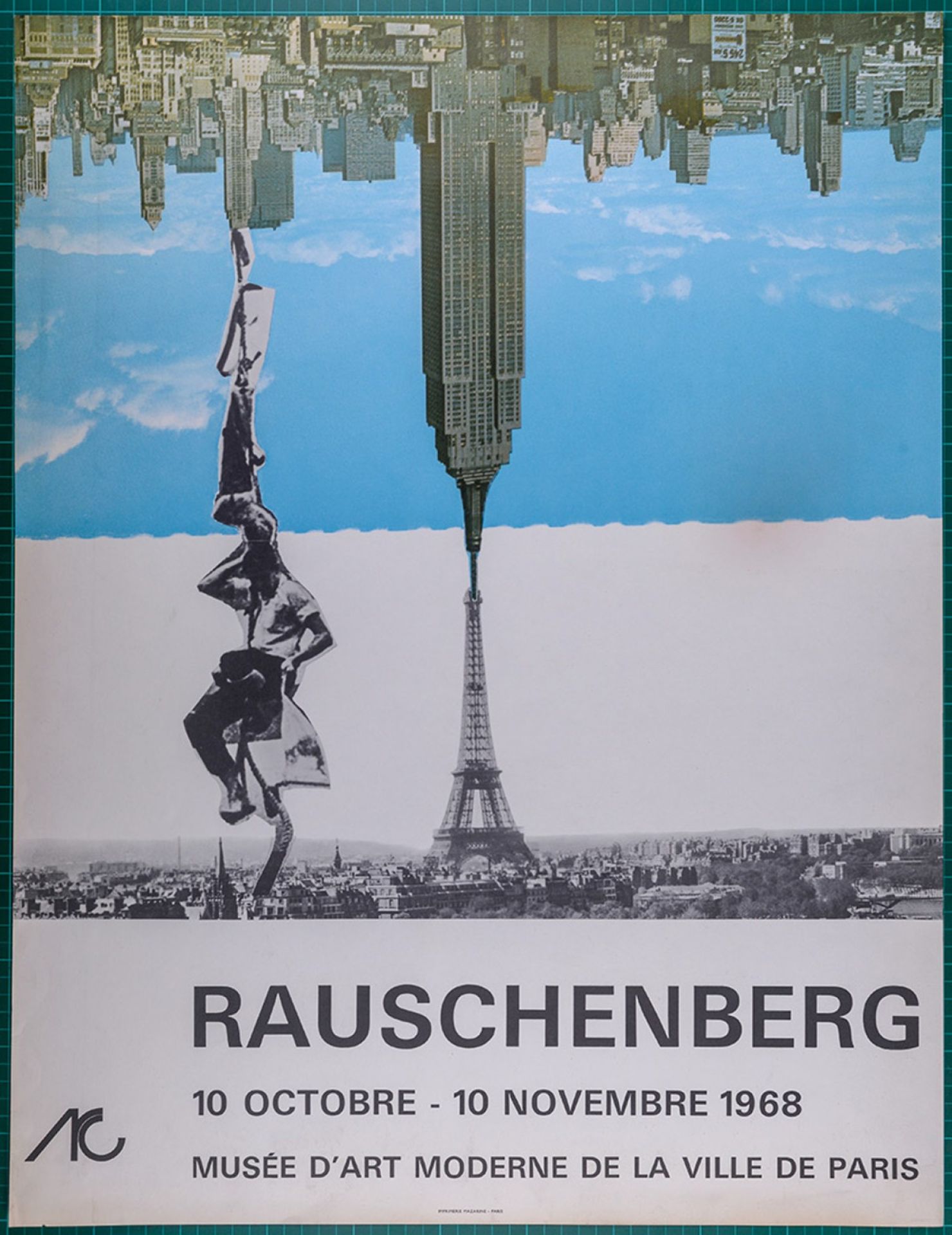 Robert Rauschenberg,Musée d'art moderne de la ville de Paris 1968 Original offset [...]