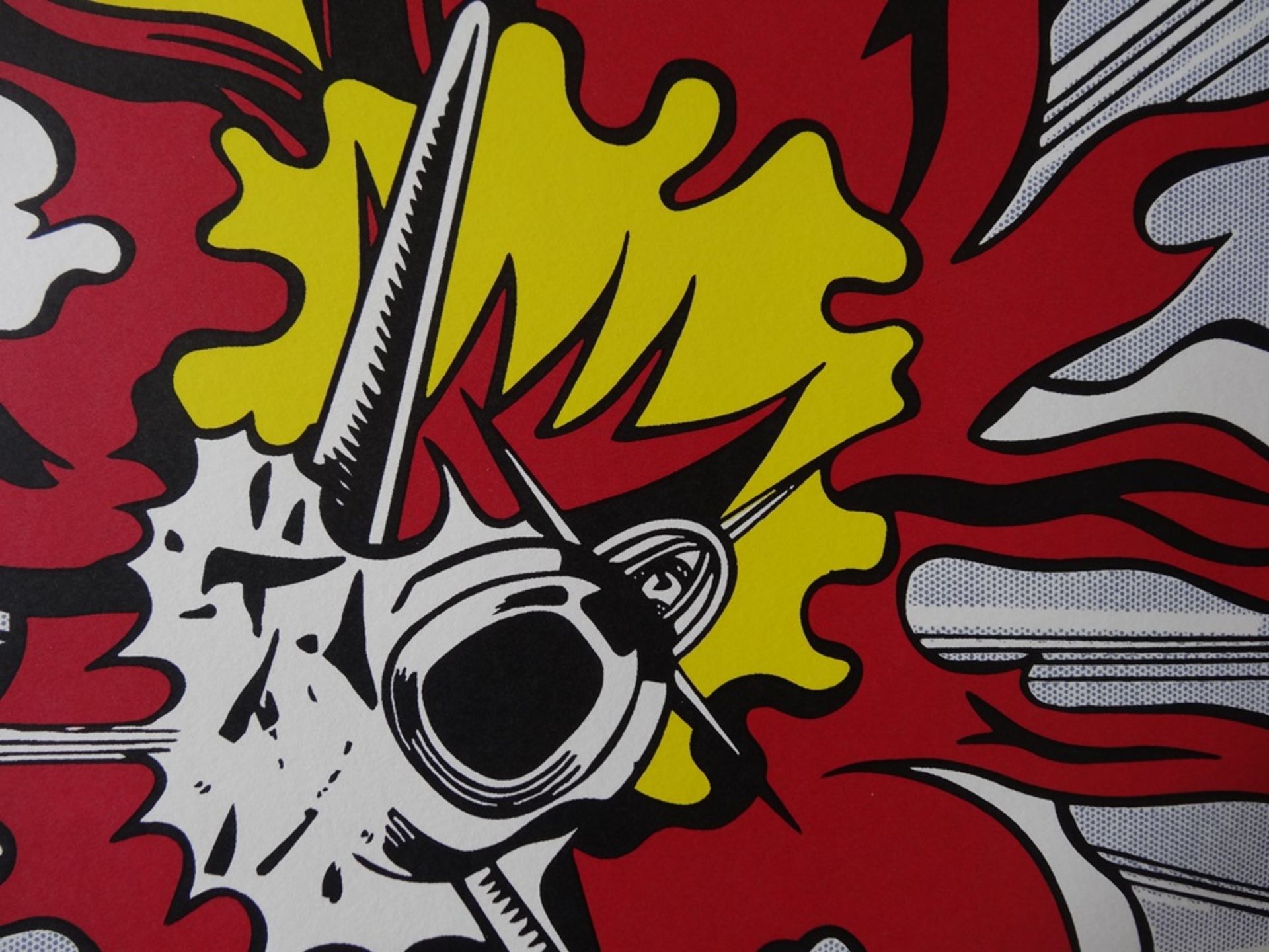 Roy LICHTENSTEIN (after) Whaam! silkscreen edited by Tate Gallery, London, [...] - Bild 5 aus 6