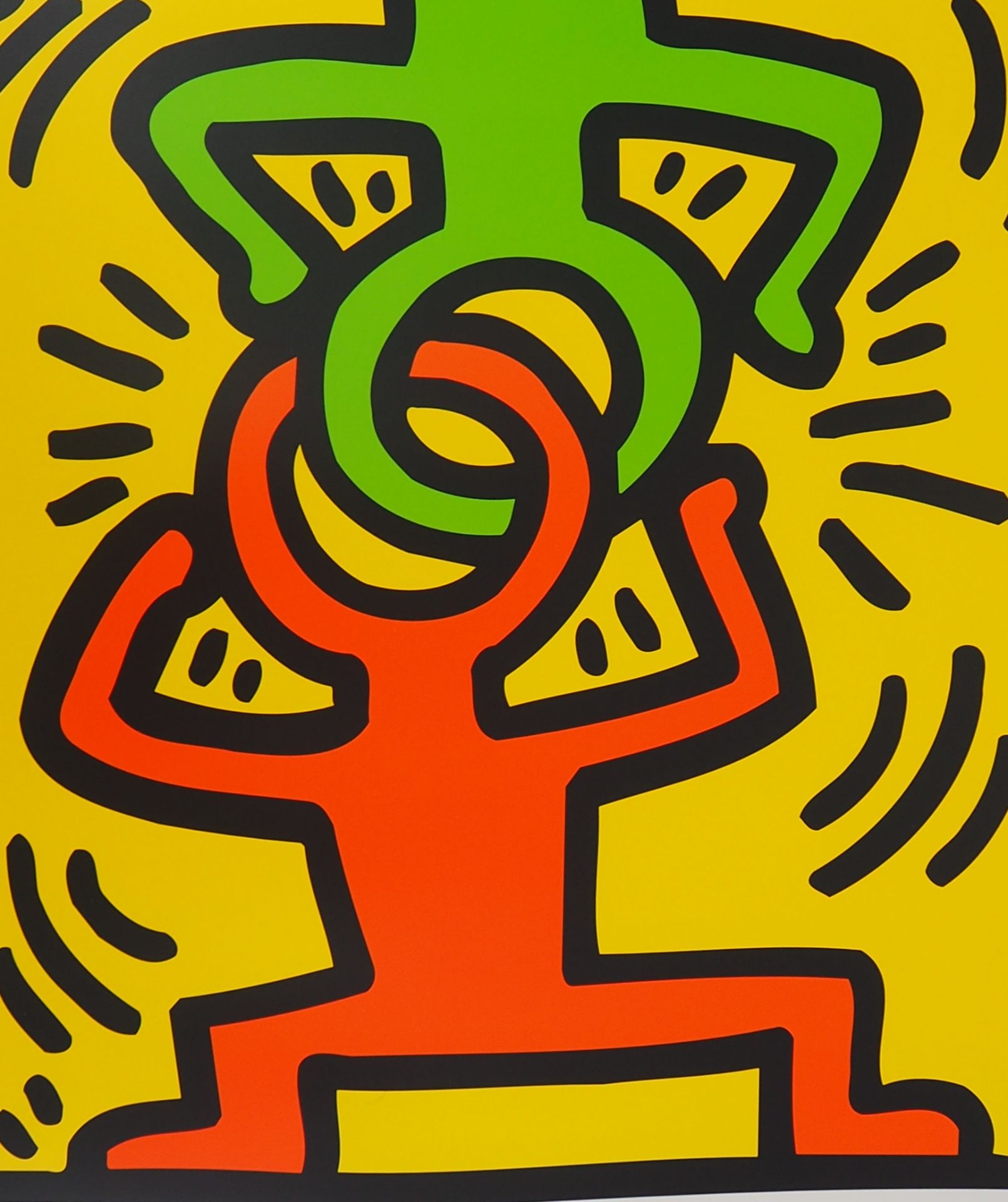 Keith HARING The attraction of opposites, 1998 Screenprint Signed in the plate On [...] - Bild 4 aus 5