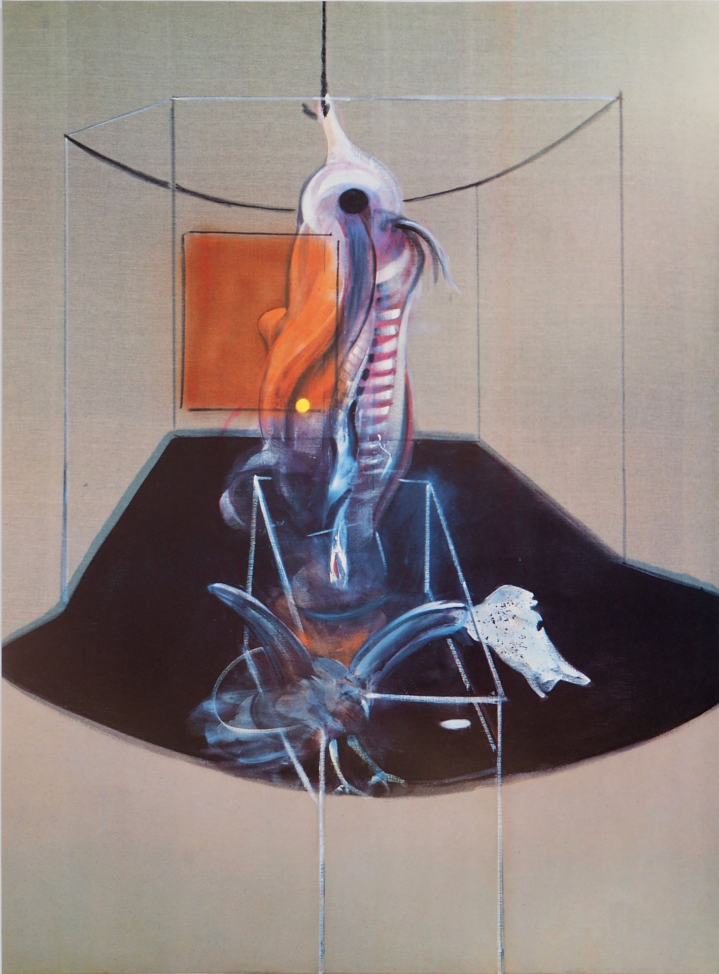 Francis BACON (d'après) Carcasse de viande et oiseau de proie, 1986 Affiche [...] - Bild 2 aus 6