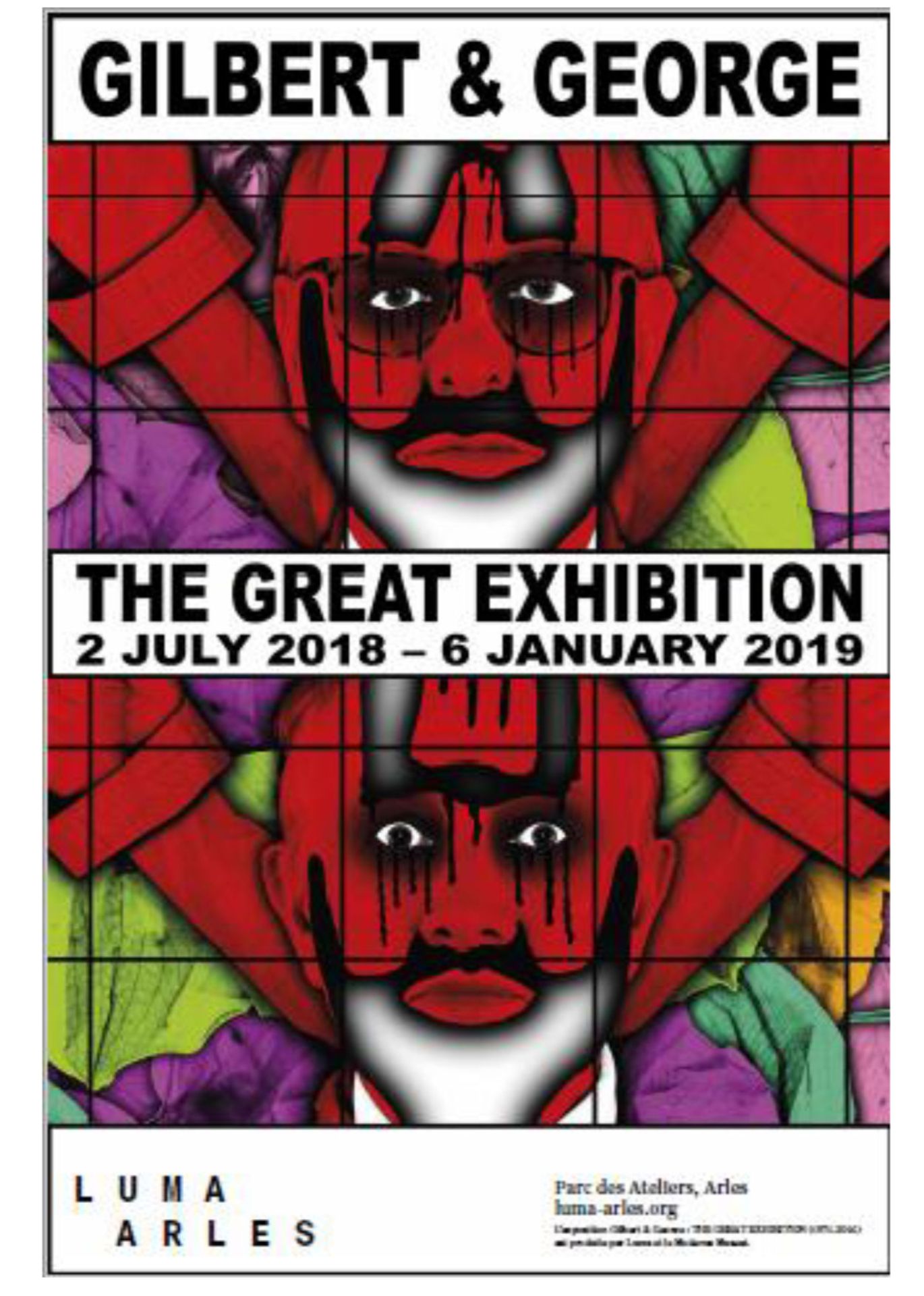 Gilbert &amp; George Hand Signed Poster from The Great Exhibition Luma [...]