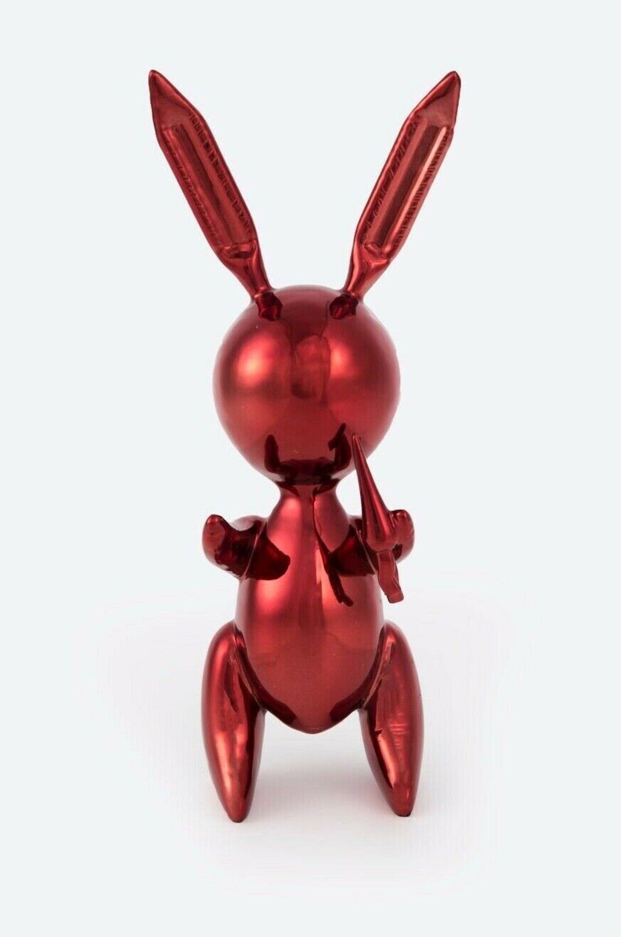 Jeff Koons (after) - Red Rabbit Zinc alloy Editions Studio Limited edition of 500, [...]