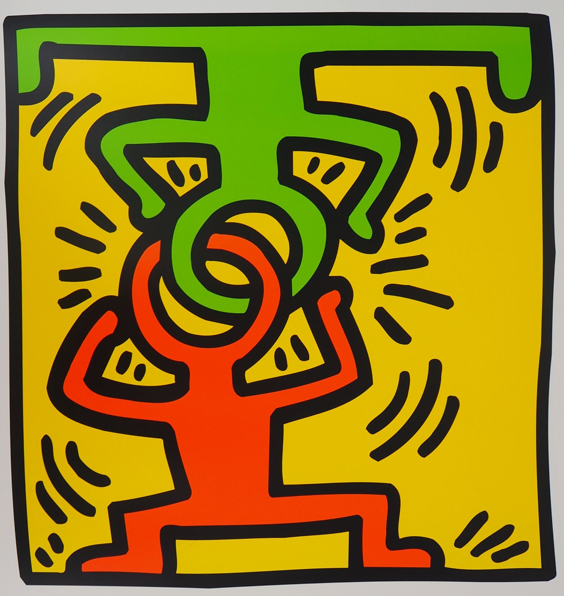 Keith HARING The attraction of opposites, 1998 Screenprint Signed in the plate On [...] - Bild 3 aus 5