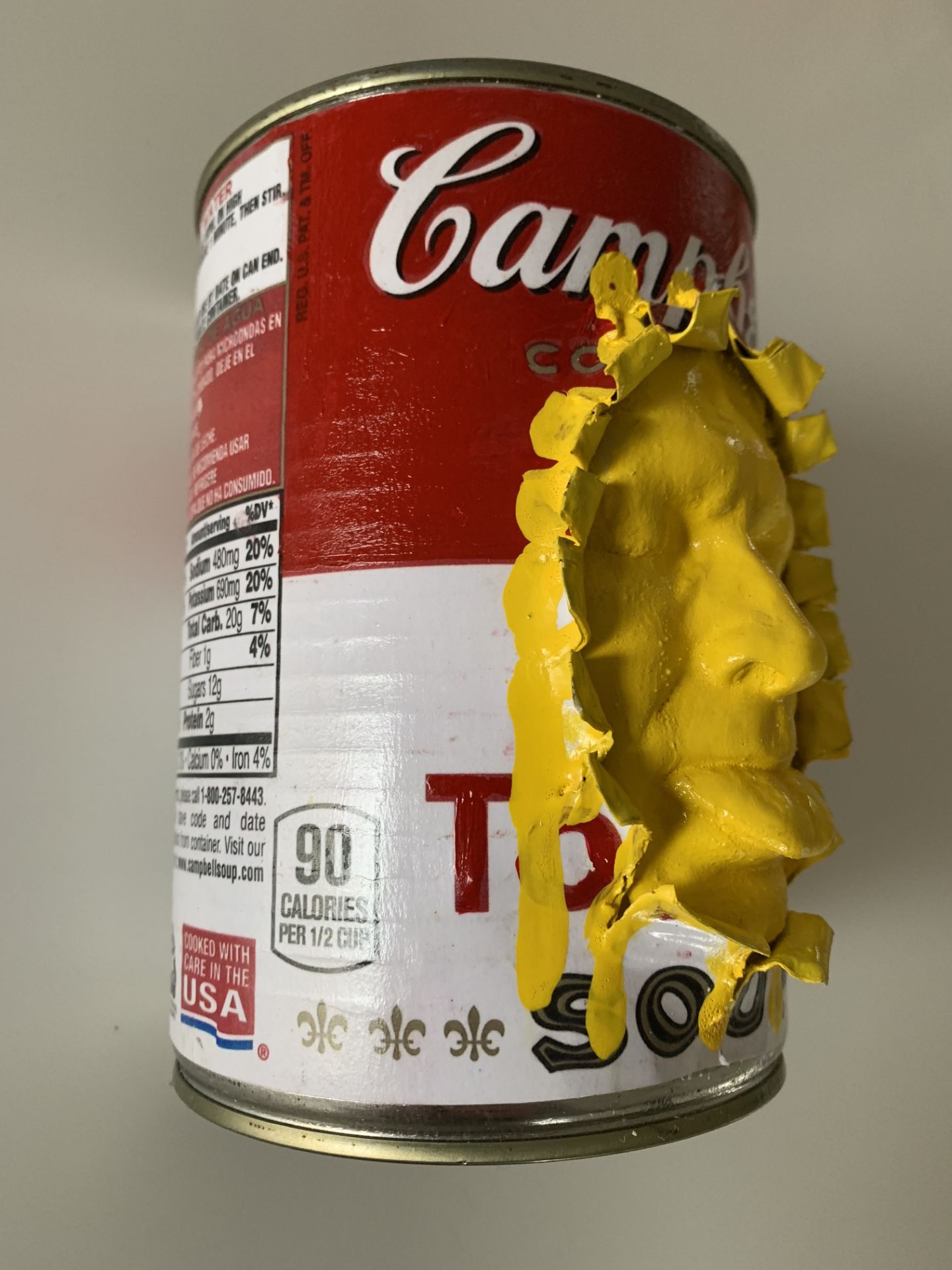 Gregos Campbell Soupe Jaune Sculpture Campbell Soup Jaune grand [...]