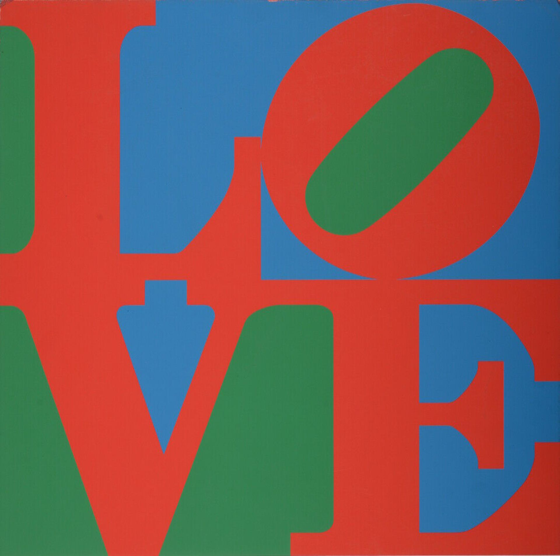 Robert Indiana (B. 1928) Love Wall, 1967 Silkscreen in colors (in blue, green and [...]