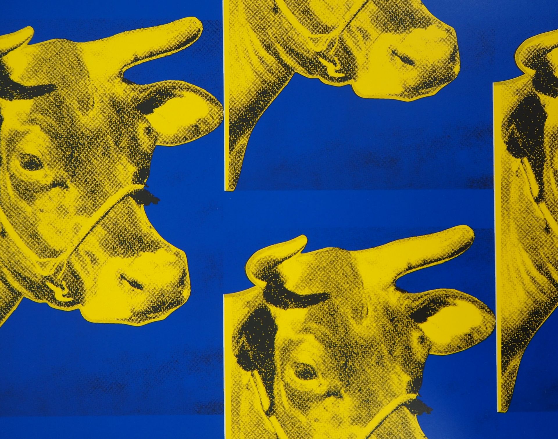 Andy WARHOL (after) 100 Cows Original vintage poster Offset printing on paper 68.5 x [...] - Bild 5 aus 5