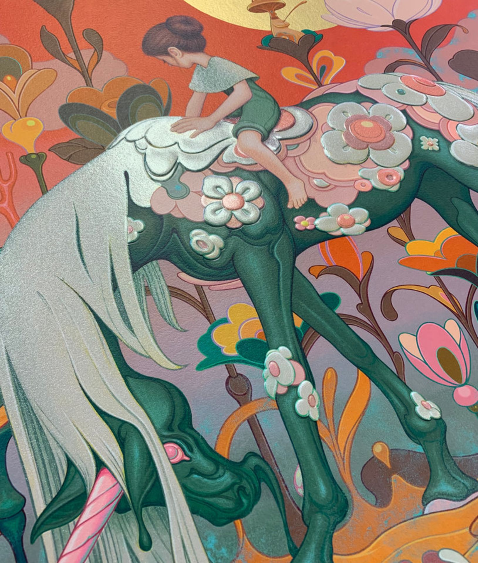 James Jean (1979) Traveler, 2018 The print features delicately sculpted and embossed [...] - Bild 5 aus 7