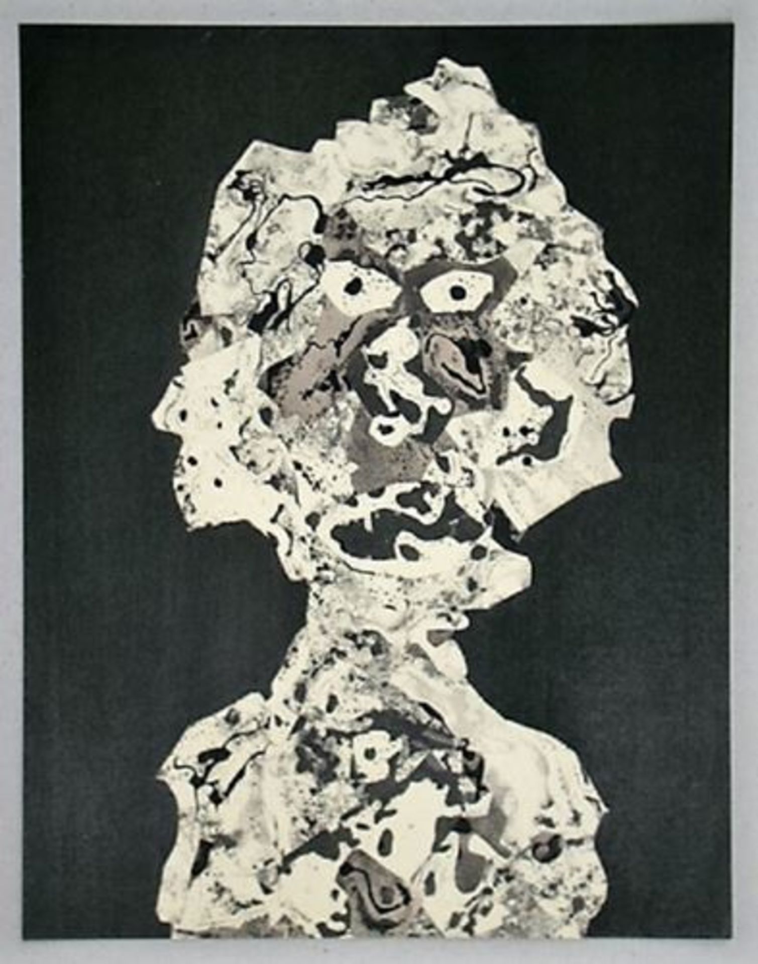 Jean Dubuffet (after) Personnage, 1956, Pochoir Pochoir / stencil in [...] - Bild 2 aus 9