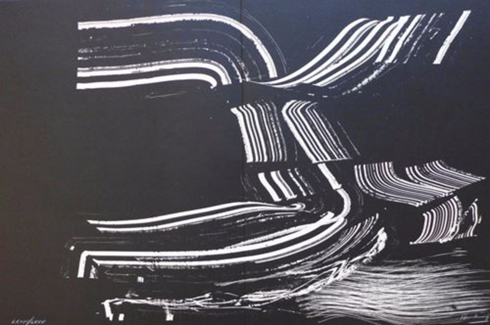 Hans HARTUNG Untitled, 1971 Original lithograph on paper Signed and numbered in [...]