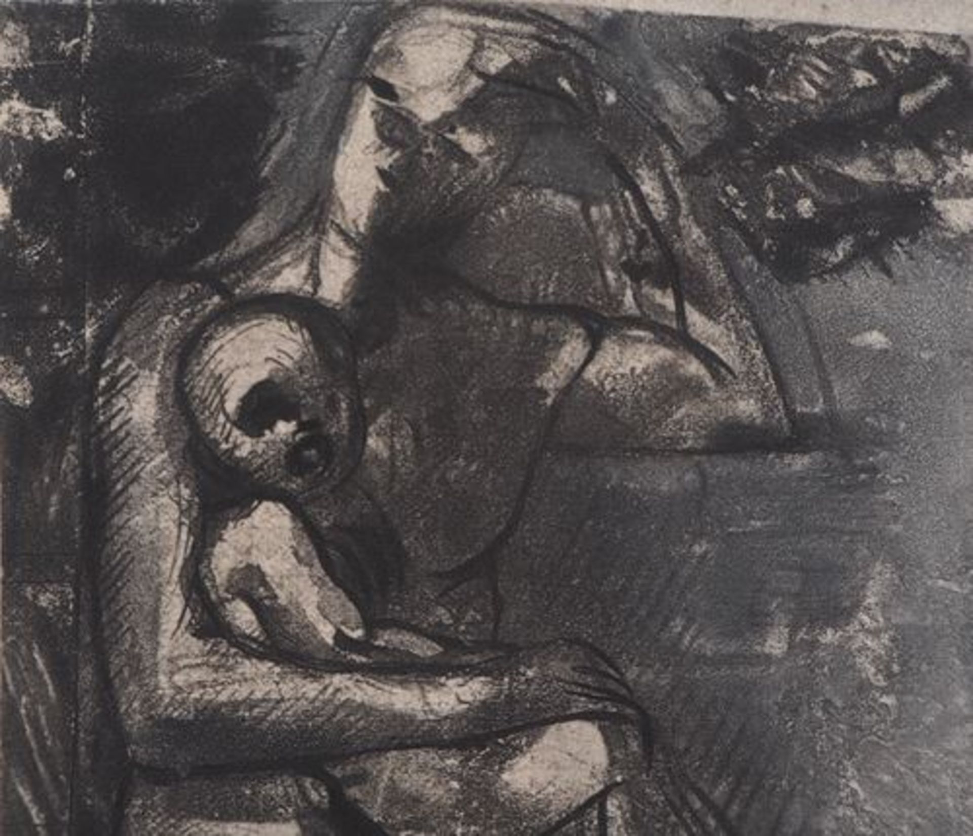 Auguste Rodin (after) Mother and son, 1897 Engraving (rotogravure reprised in point) [...] - Bild 5 aus 5