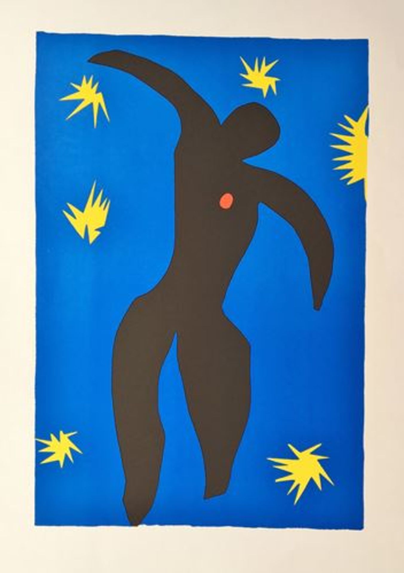 Henri MATISSE (after) Icare, plate VIII of the Jazz album, 1947 Lithograph realised [...]