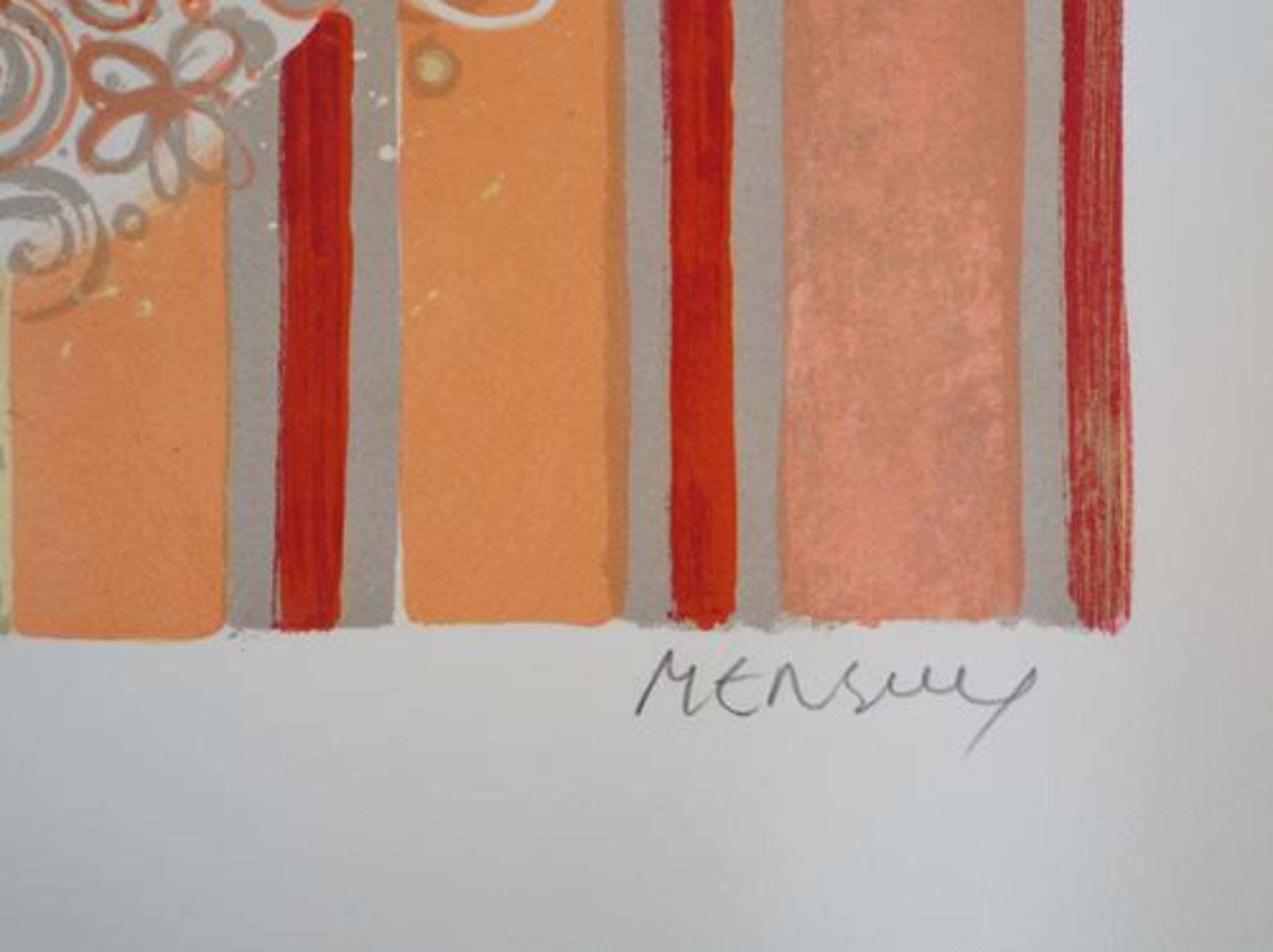 Frédéric MENGUY Intimacy, 1973 Original lithograph Signed in pencil [...] - Bild 6 aus 6