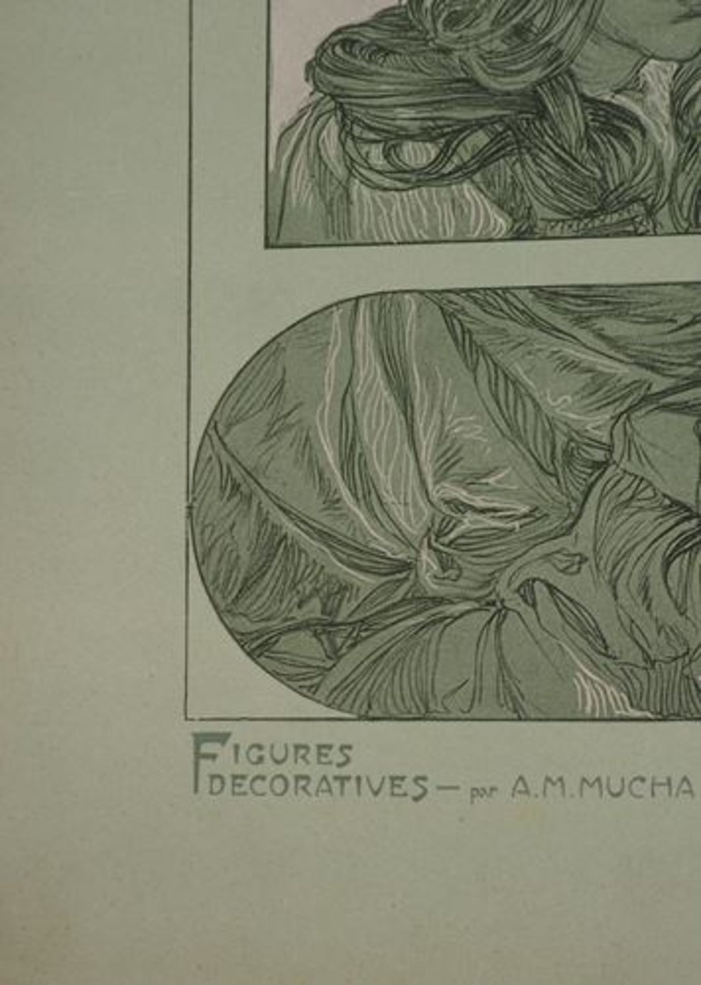 Alphonse MUCHA Portraits of young girls, 1902 Lithograph Signed in the plate On [...] - Bild 5 aus 5