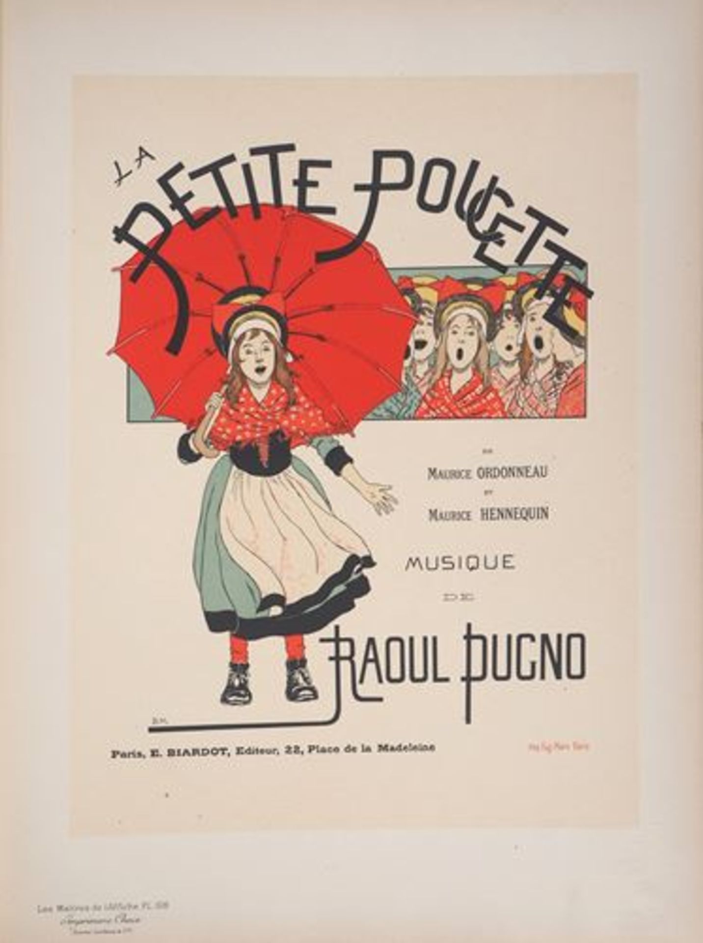 Louis-Maurice BOUTET DE MONVEL (1850-1913) La Petite poucette, 1897 Original [...] - Bild 2 aus 7