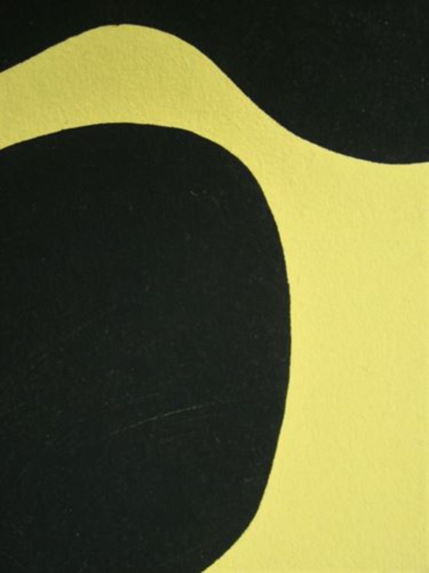 Stencil in black on yellow coloured wove paper, unsigned. Realized in the year 1957 [...] - Bild 8 aus 9