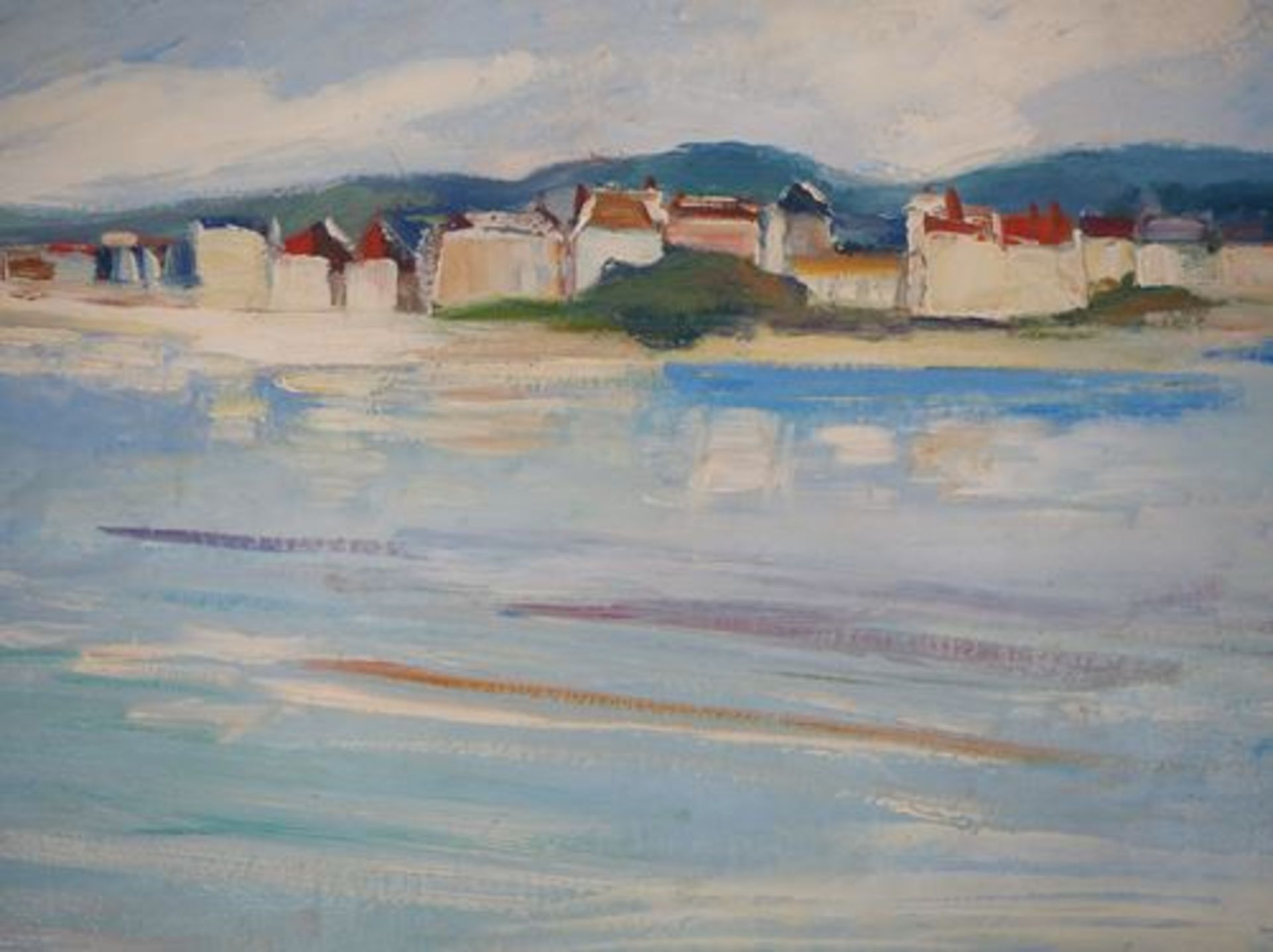 Elisée MACLET Normandy coast, around 1935 Oil on Isorel panel signed bottom [...] - Bild 4 aus 15