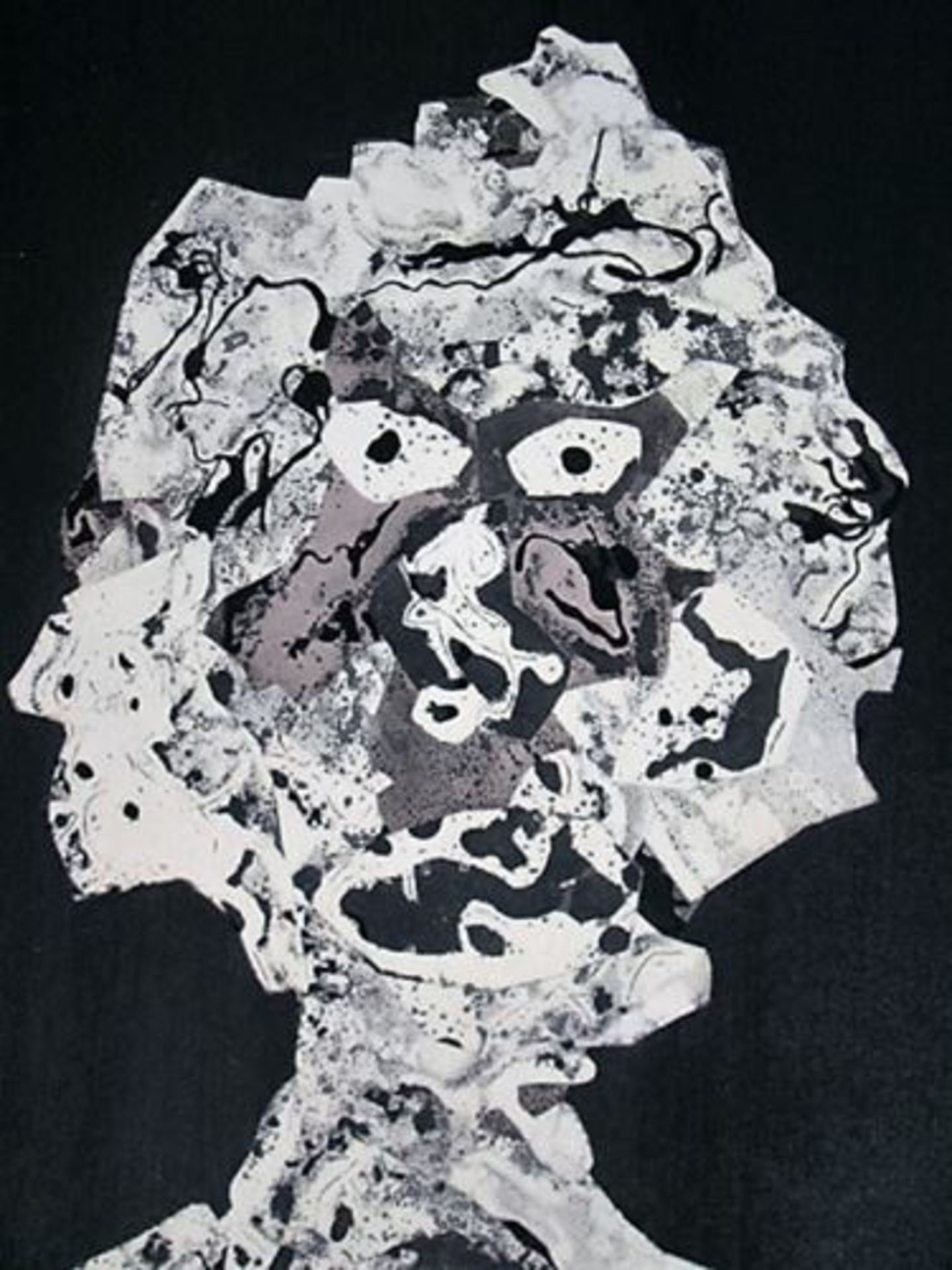 Jean Dubuffet (after) Personnage, 1956, Pochoir Pochoir / stencil in [...] - Bild 3 aus 9