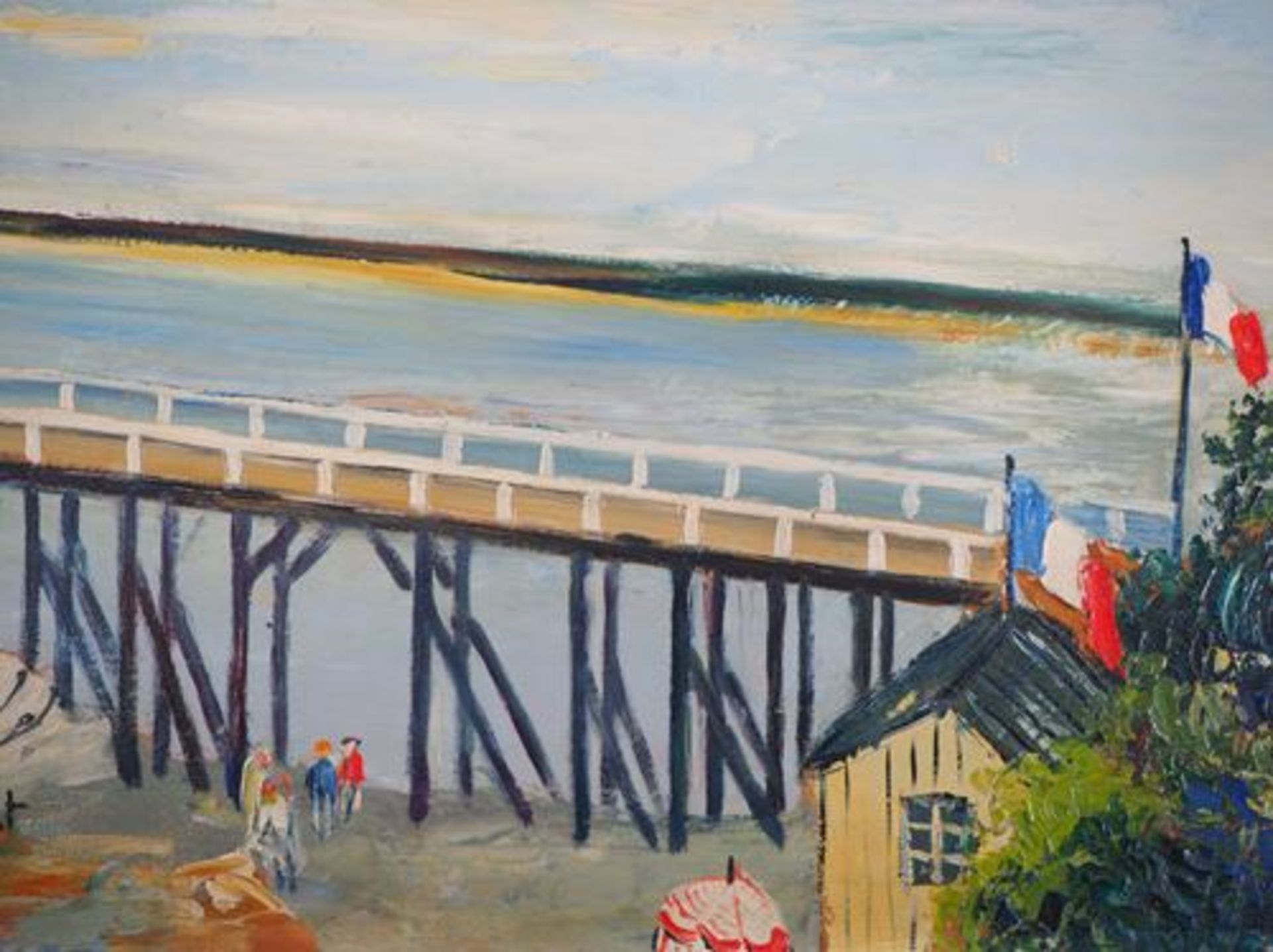 Elisée MACLET Normandy coast, around 1935 Oil on Isorel panel signed bottom [...] - Bild 10 aus 15