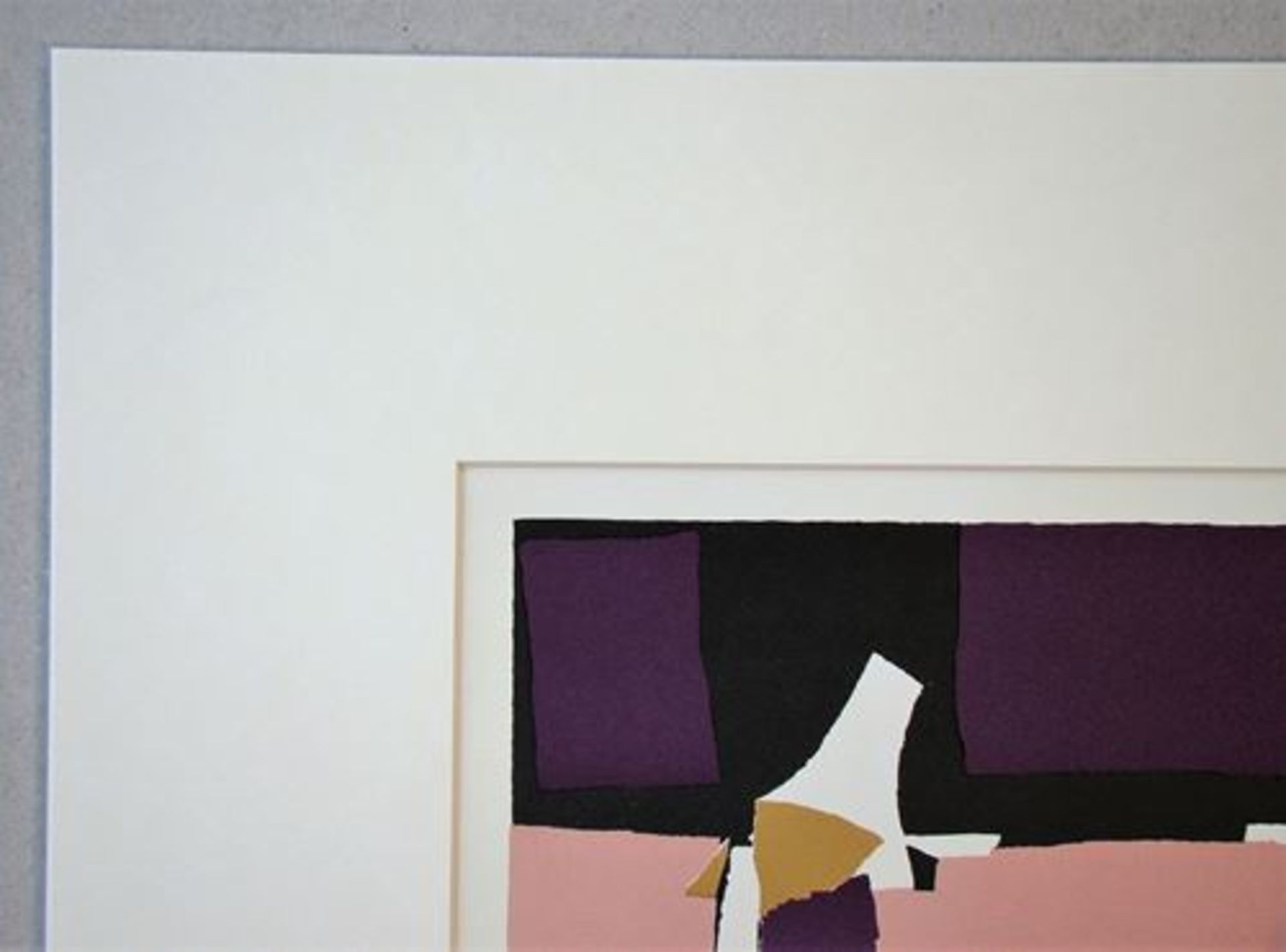 Nicolas DE STAËL (after) Composition Violette, 1965 Lithograph in 5 [...] - Bild 4 aus 10