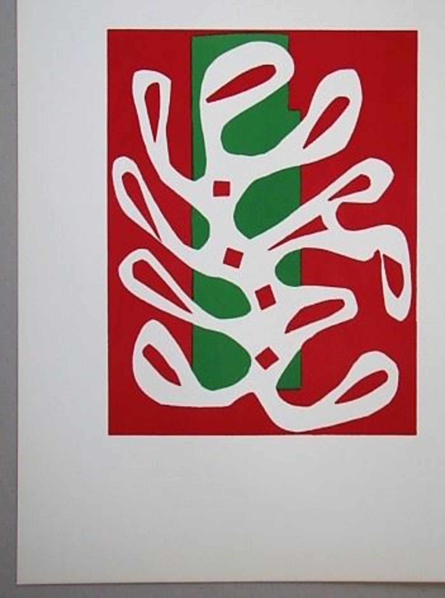 HENRI MATISSE (after) Seaweed on red and green background, 1965 [...] - Bild 3 aus 8