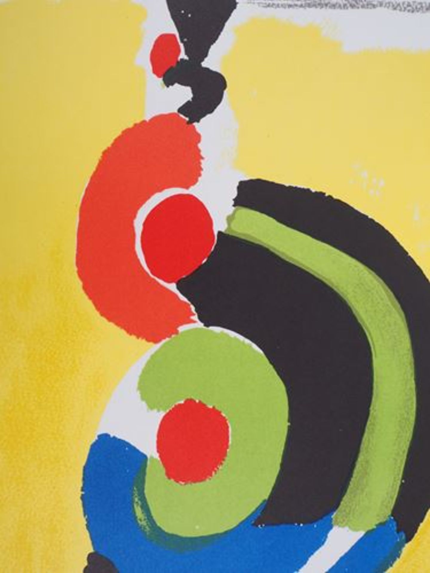 Sonia Delaunay Spanish dancer Original lithograph (Mourlot workshop) Signed in [...] - Bild 2 aus 4