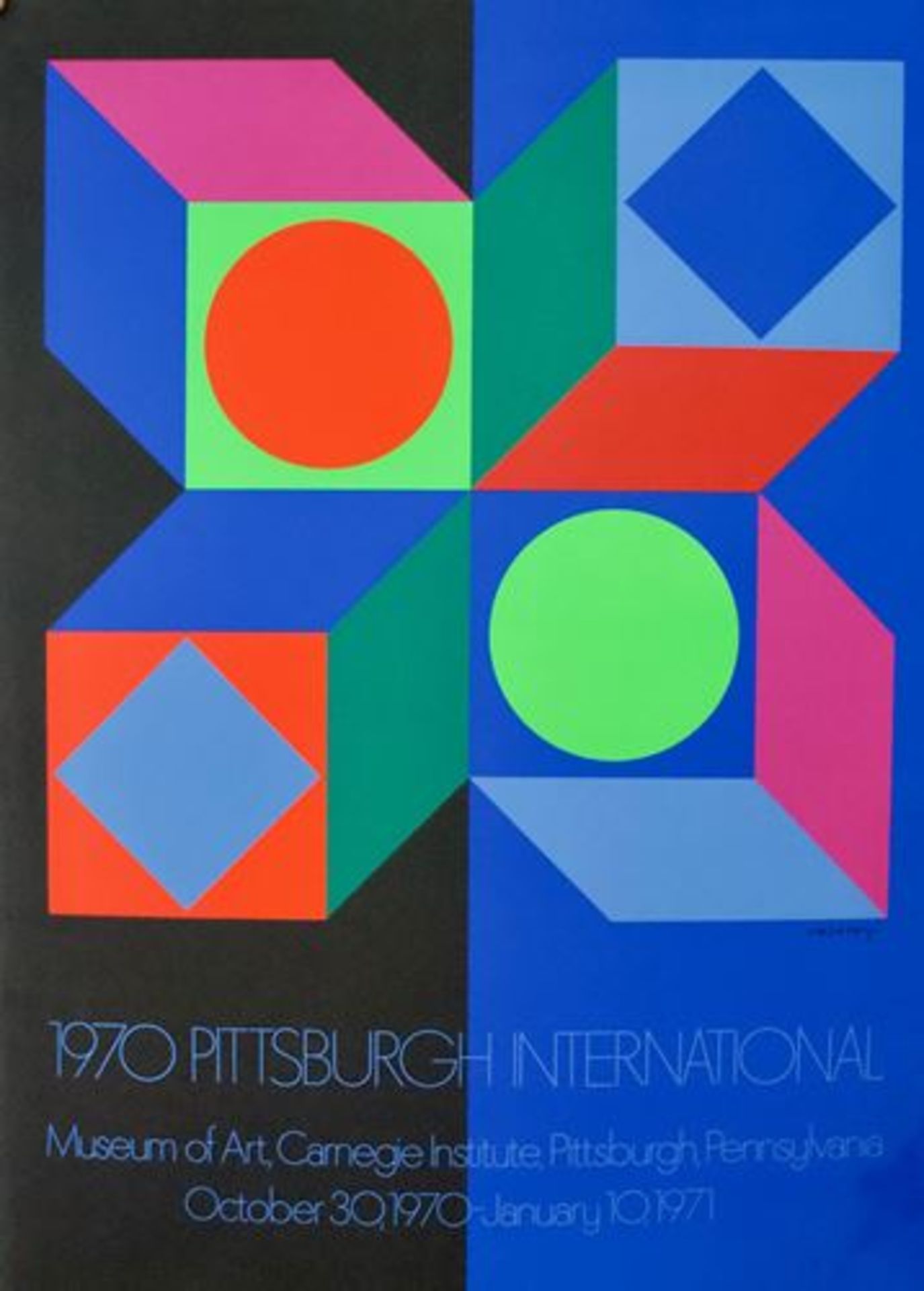 Victor Vasarely 1970 Pittsburgh International October 30, 1970 January 10, 1971 [...]