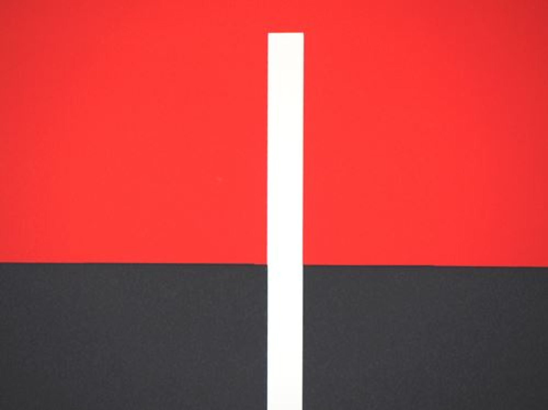 Françoise MOSSER-CARDON Black and red composition Original lithograph on [...] - Bild 2 aus 5