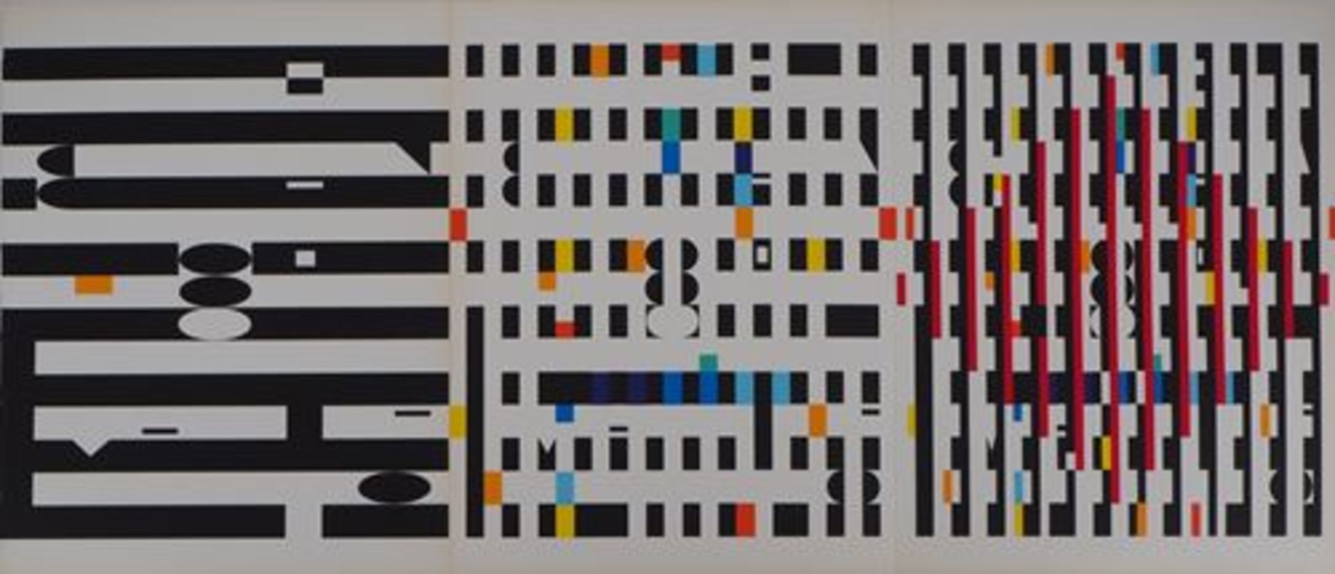 Yaacov AGAM Kinetic Composition, 1971 Original screenprint On thick paper [...]