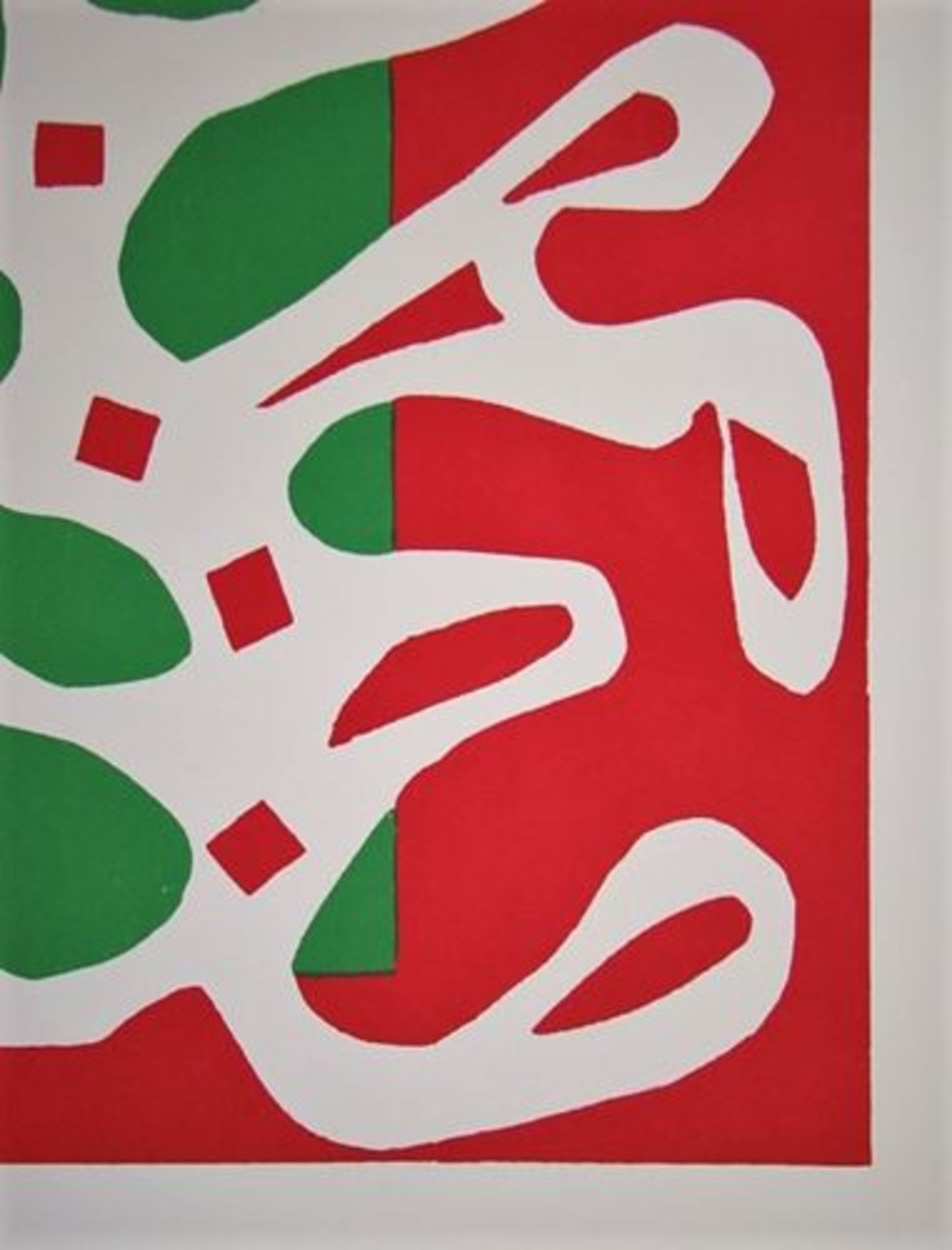 HENRI MATISSE (after) Seaweed on red and green background, 1965 [...] - Bild 5 aus 8