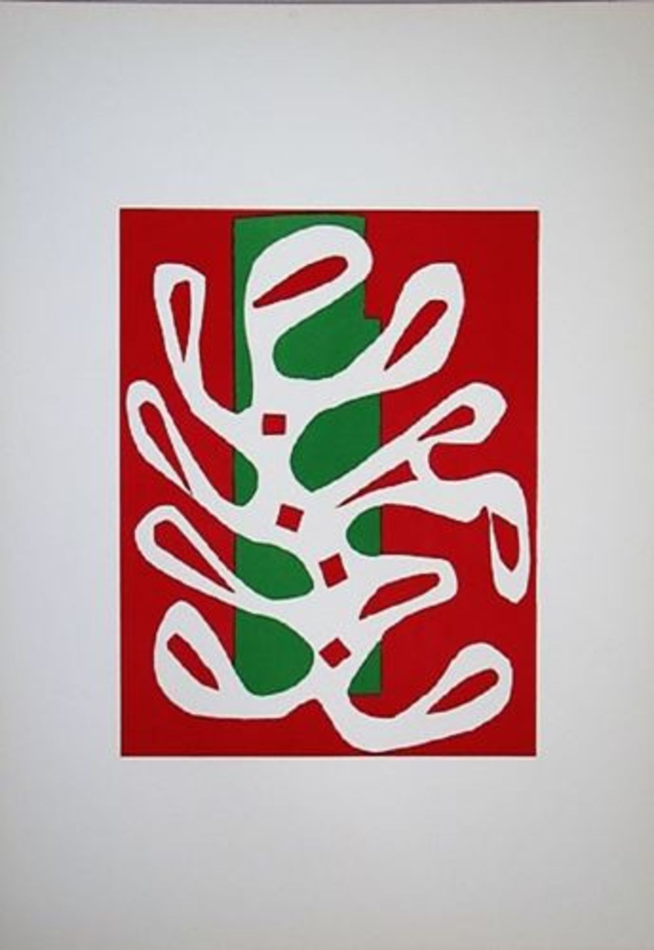 HENRI MATISSE (after) Seaweed on red and green background, 1965 [...] - Bild 7 aus 8