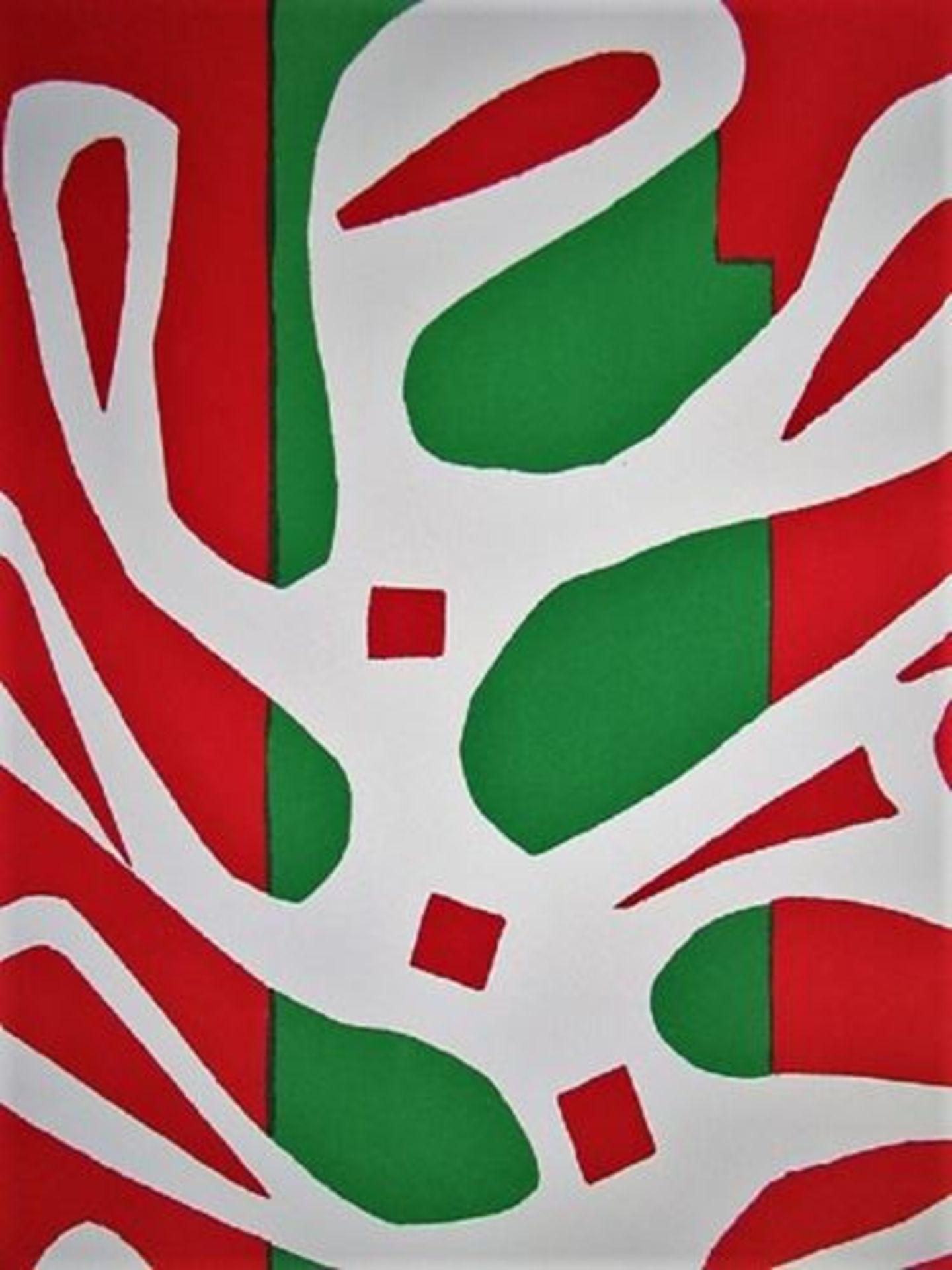 HENRI MATISSE (after) Seaweed on red and green background, 1965 [...] - Bild 6 aus 8