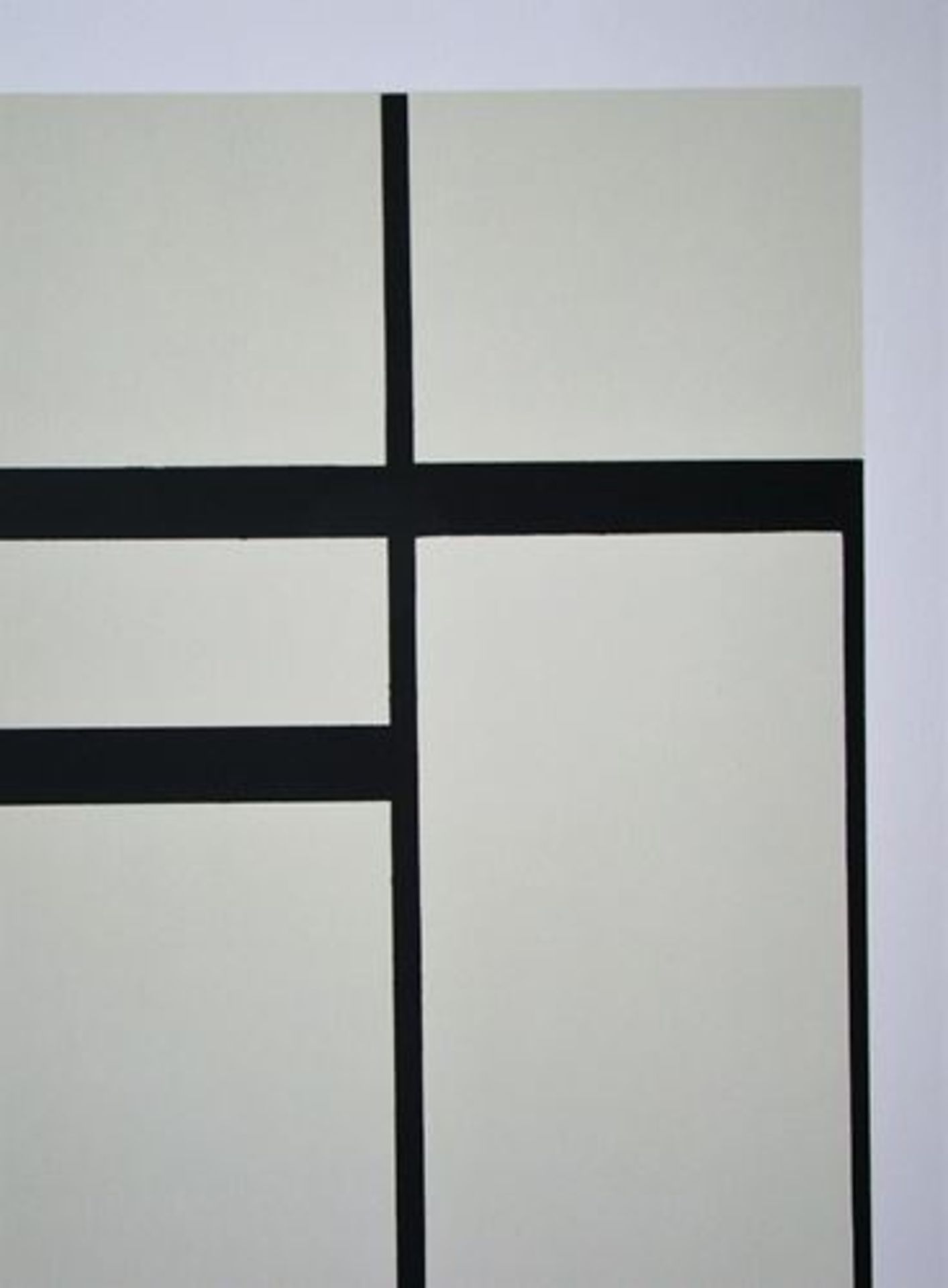 Piet MONDRIAN (after) Composition with red - 1931 Screenprint in 3 [...] - Bild 5 aus 10