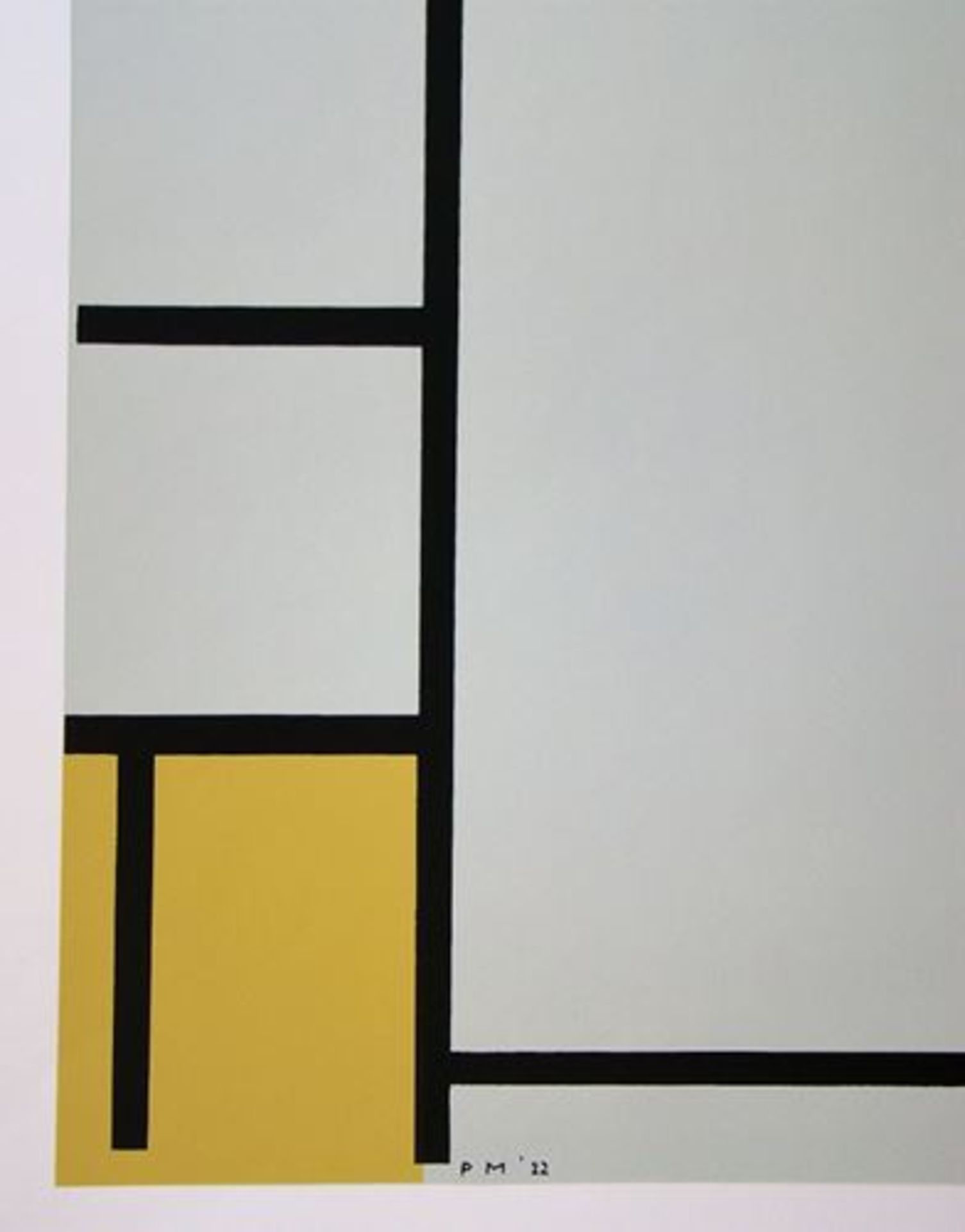 PIET MONDRIAN (after) Composition with red, yellow and blue, 1978 Screenprint in 5 [...] - Bild 9 aus 10