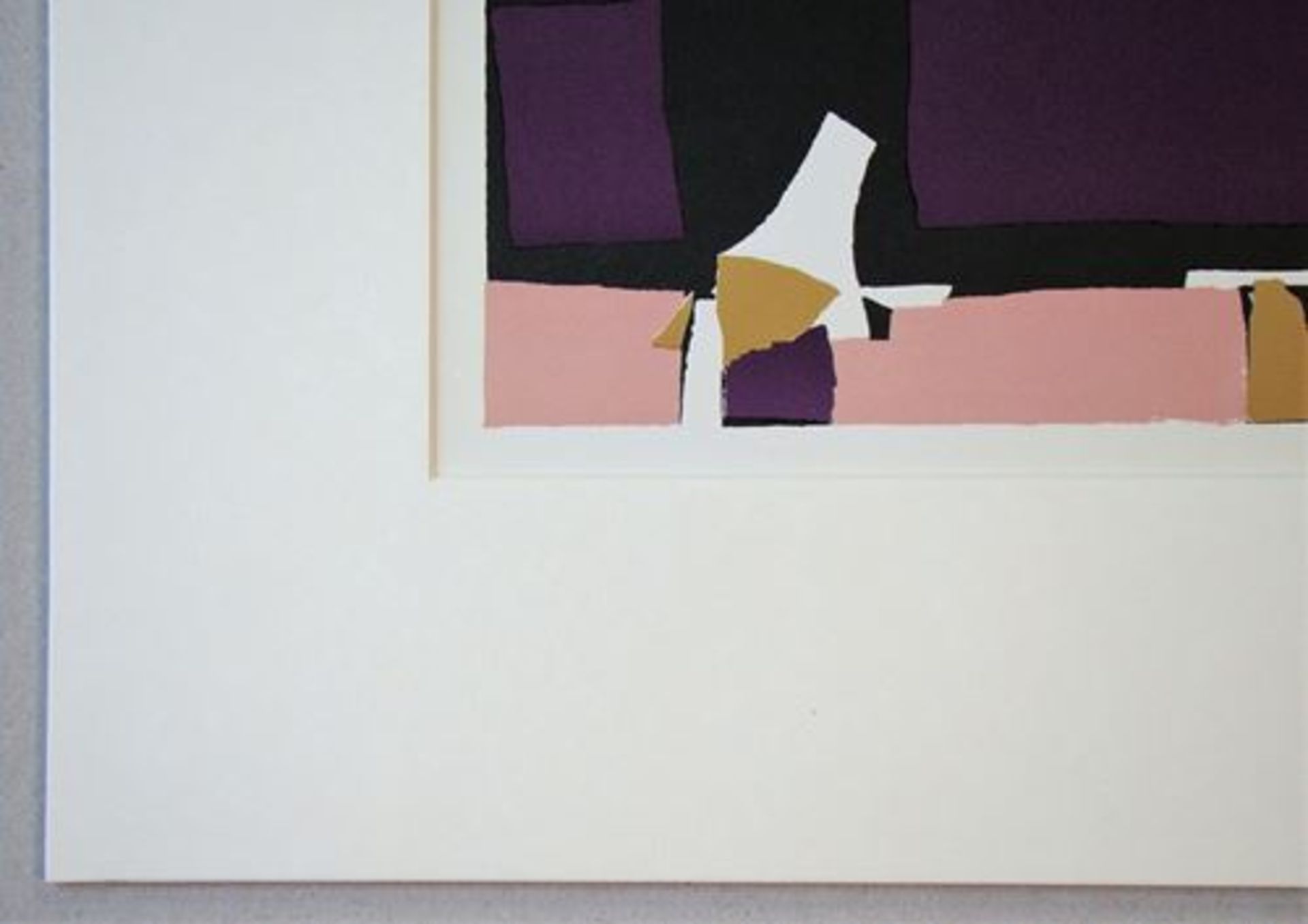 Nicolas DE STAËL (after) Composition Violette, 1965 Lithograph in 5 [...] - Bild 6 aus 10