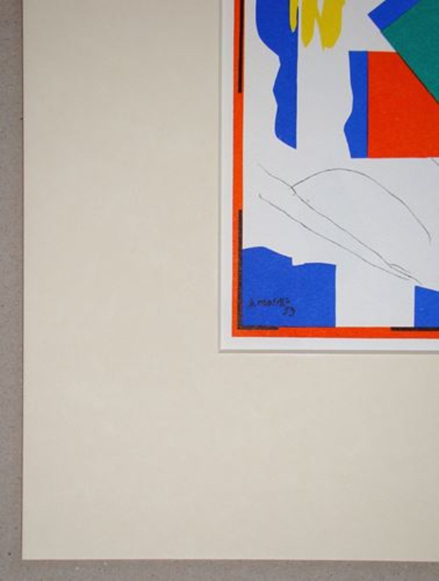 Henri Matisse (d'après) Souvenir d'Océanie, 1961 Lithograph in [...] - Bild 7 aus 11