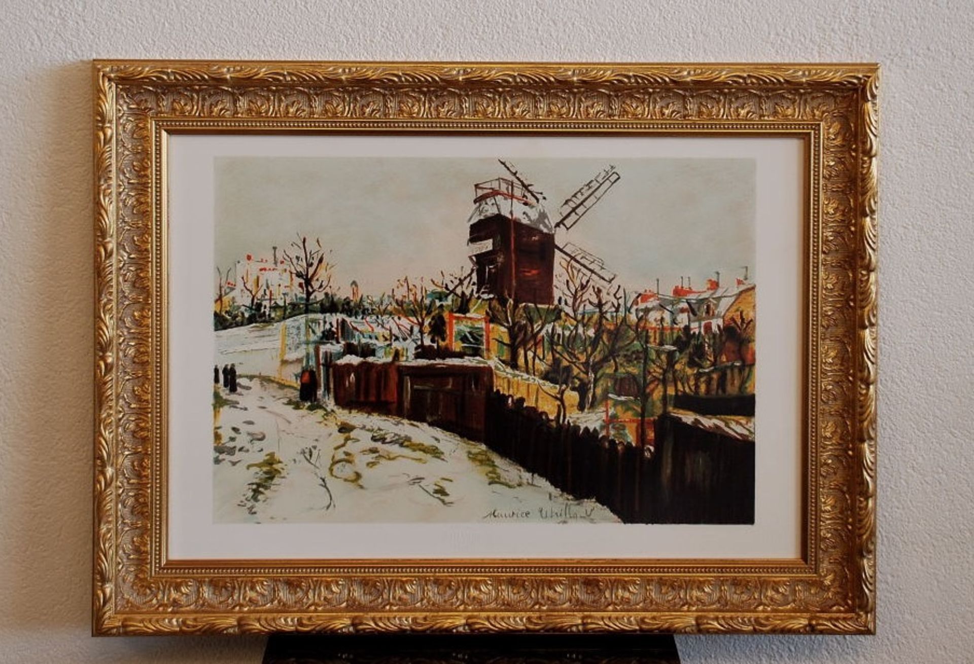 Maurice UTRILLO (1883 - 1955) (after) - Moulin de la Galette à [...] - Bild 2 aus 2